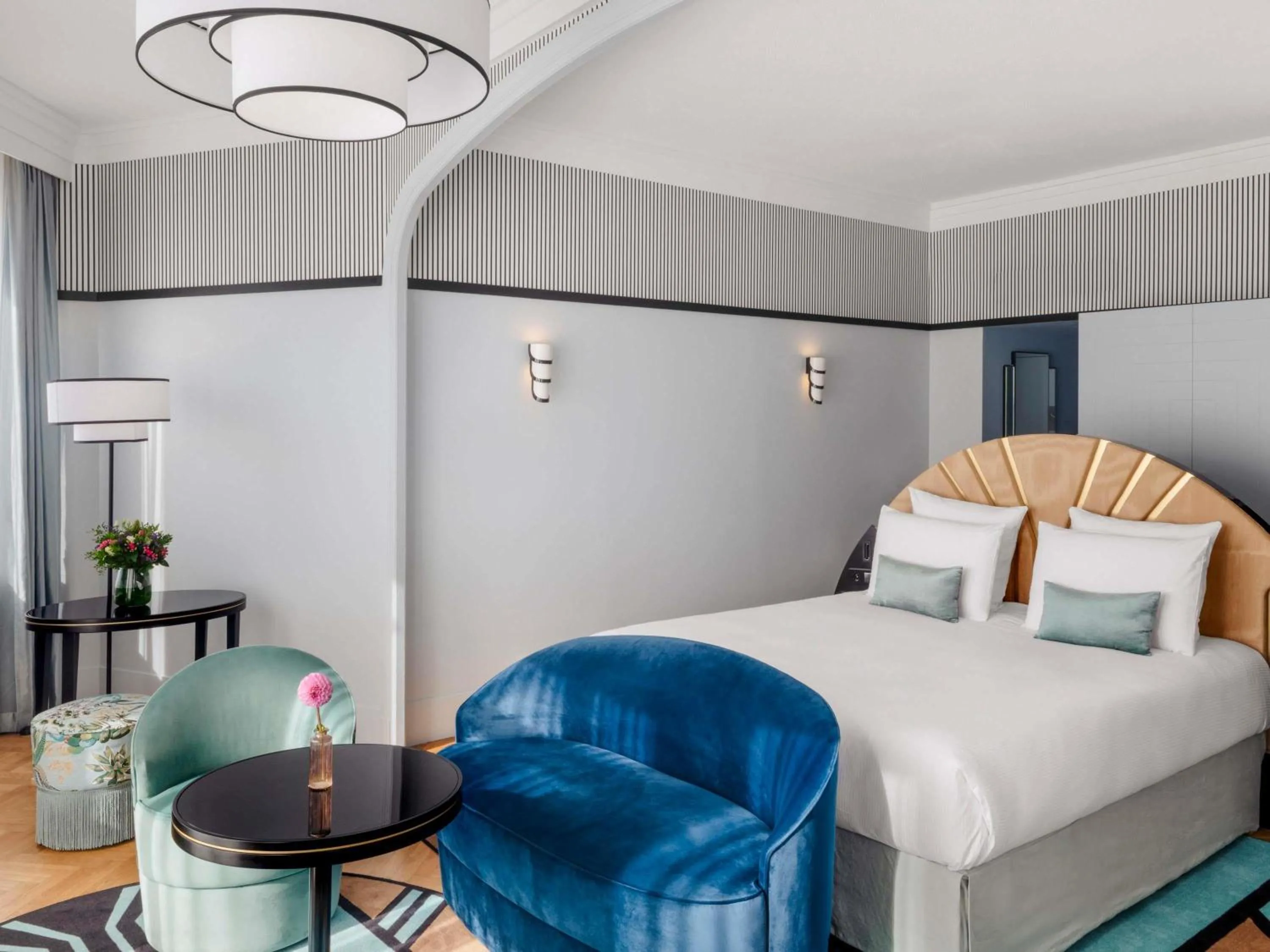 Junior Suite with Panoramic Sea View and  Balcony - Upper Floor in The 1932 Hotel & Spa Cap d'Antibes - MGallery Collection