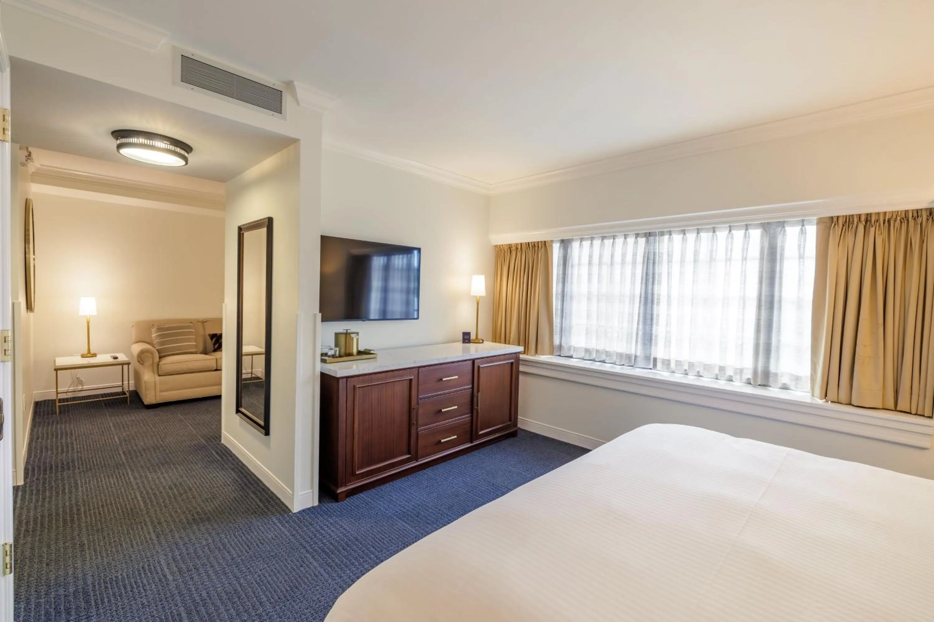 King Suite in Morris Inn at Notre Dame