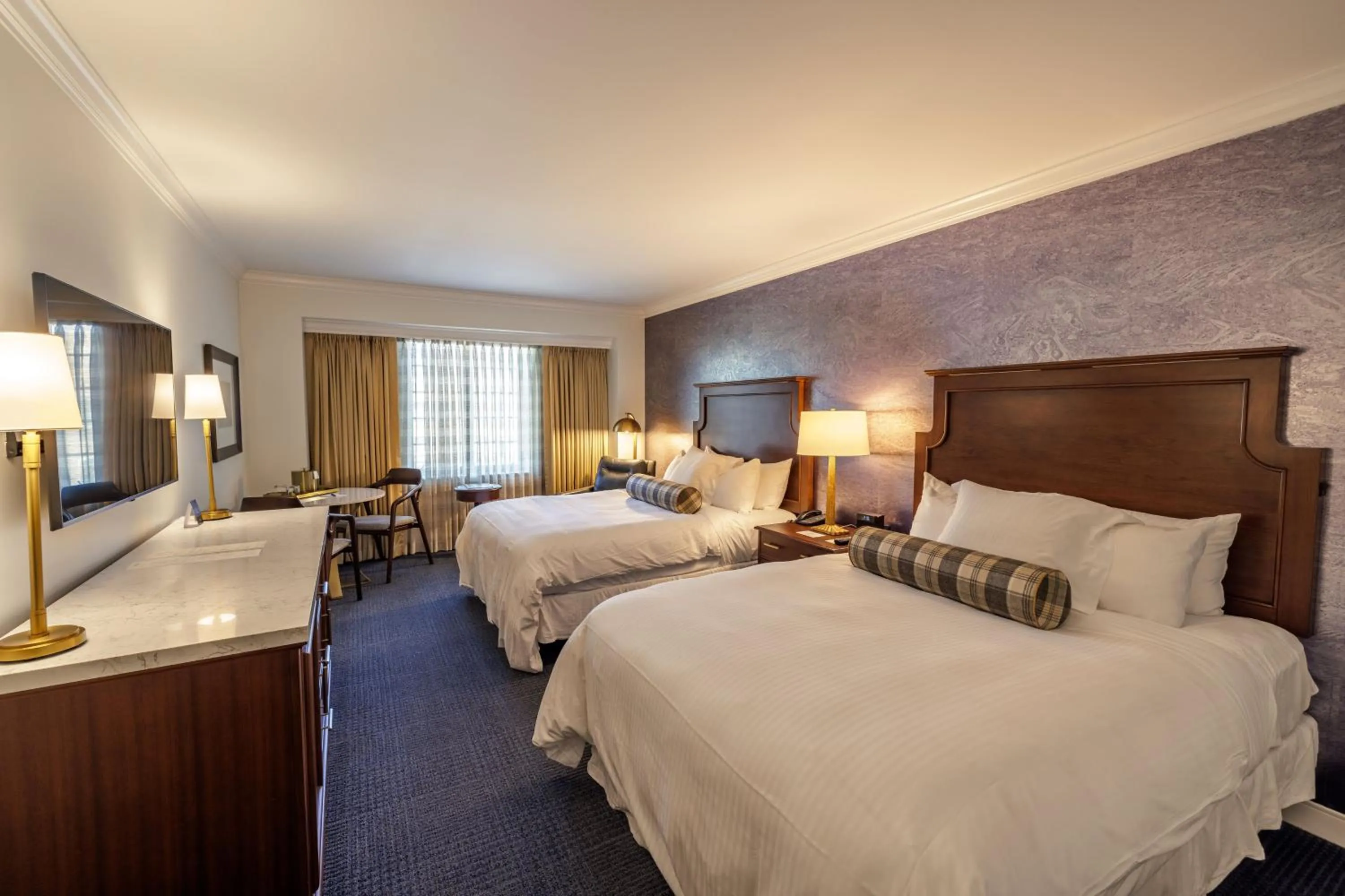 Queen Room with Two Queen Beds in Morris Inn at Notre Dame