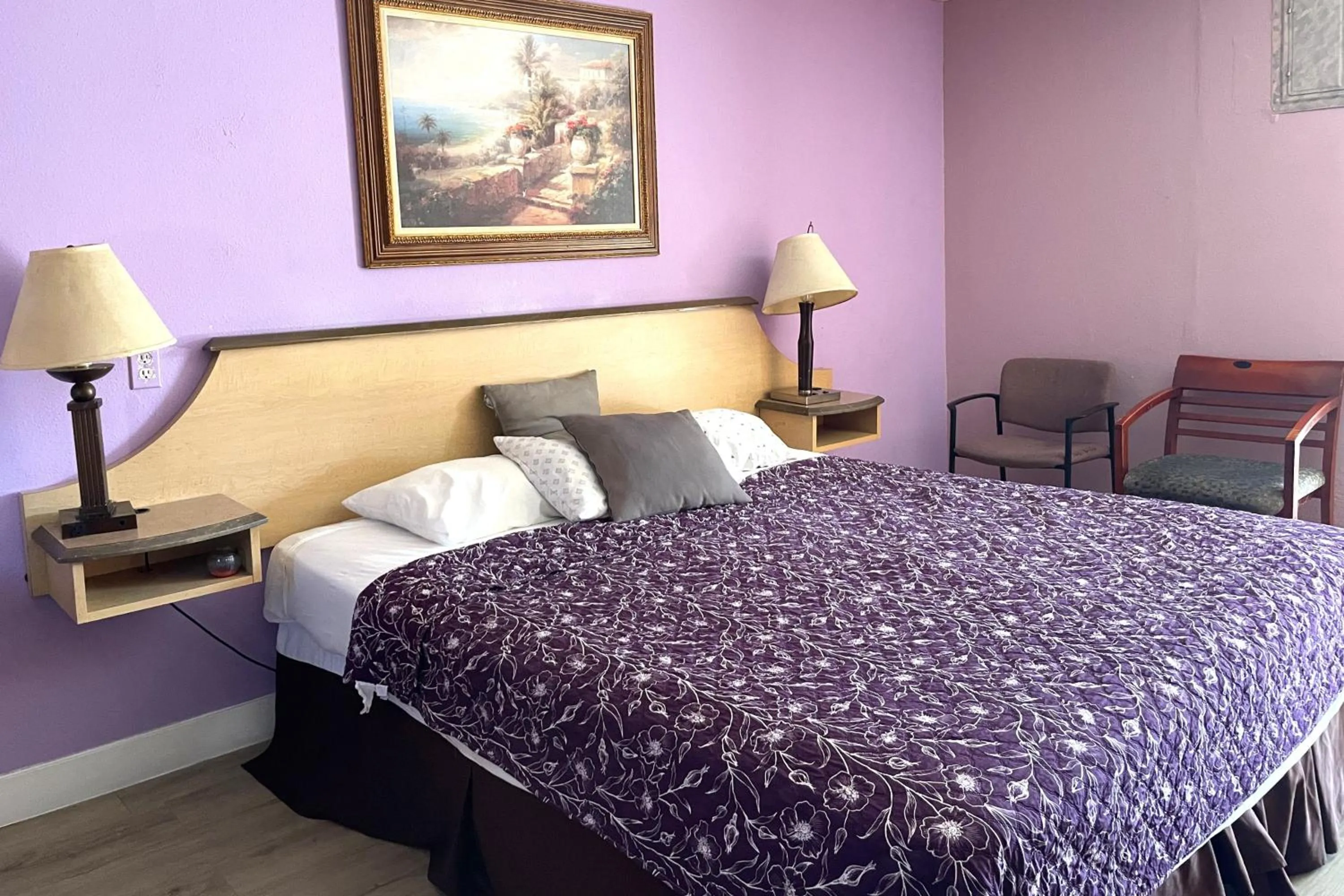 King Bed with Jetted Tub - NS in Travel Inn Downtown LA