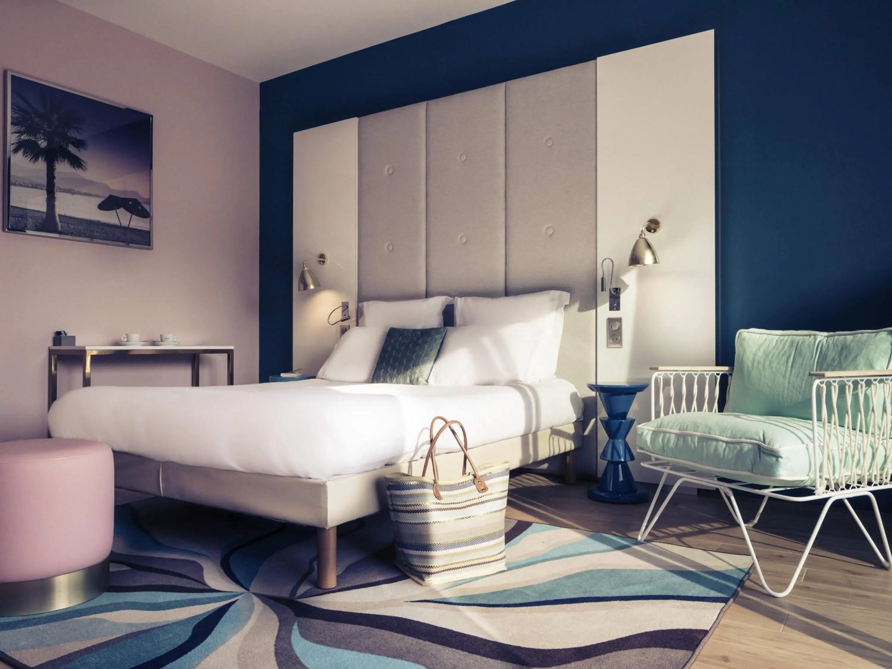 Superior Room Terrace or Patio in Mercure Villeneuve Loubet Plage