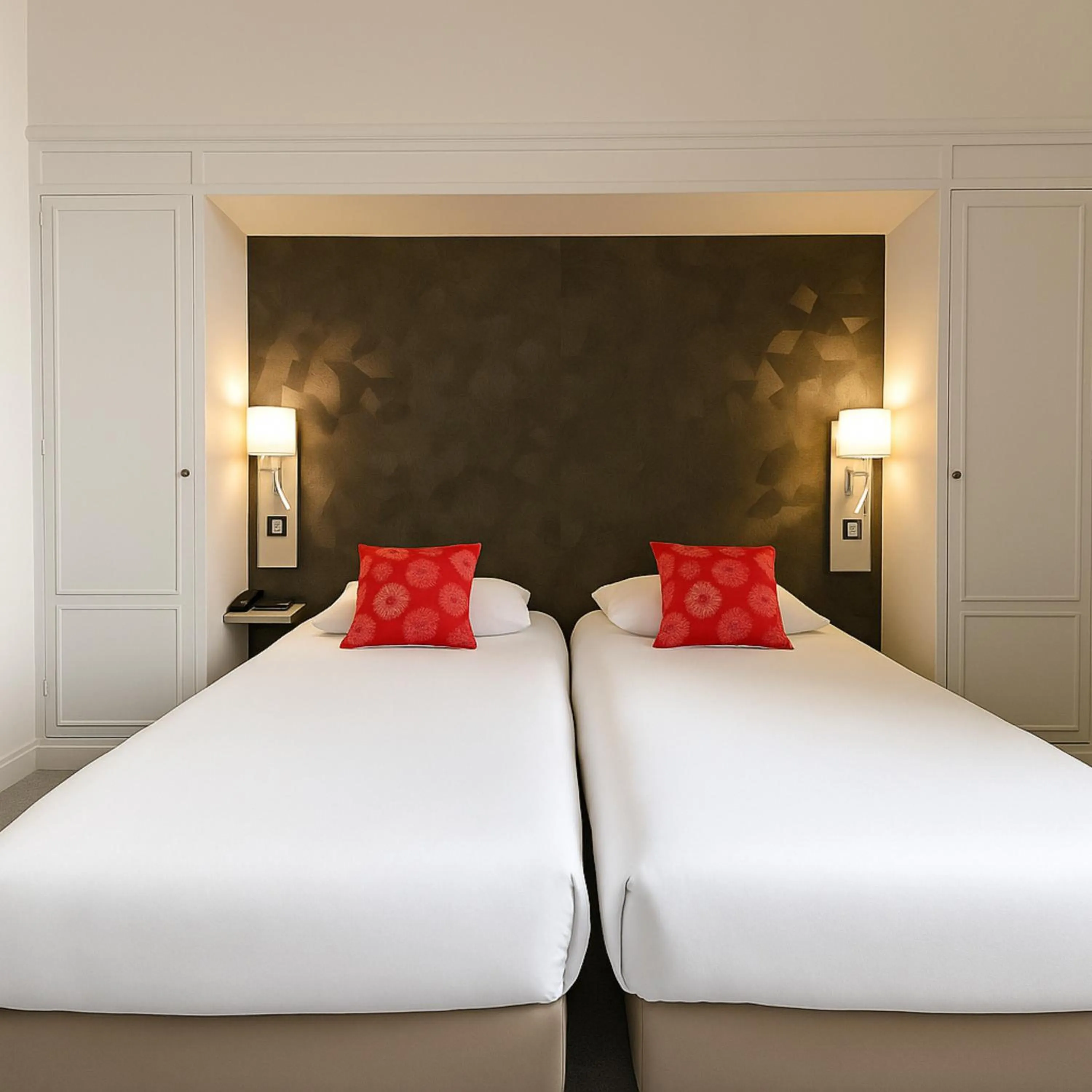 Twin Room in Hôtel Albert Elisabeth Gare SNCF