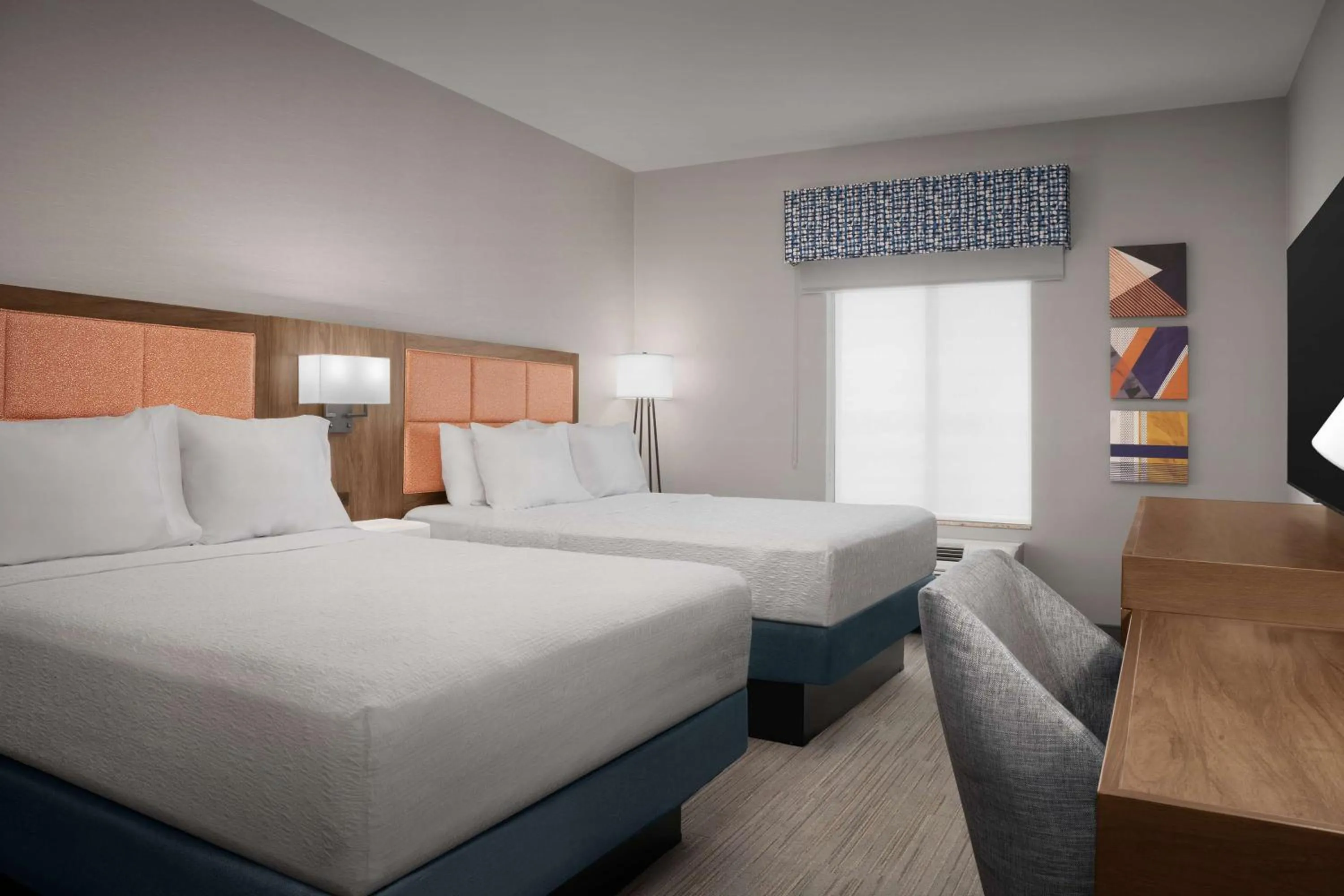 Queen Room with Two Queen Beds in Hampton Inn & Suites Williston