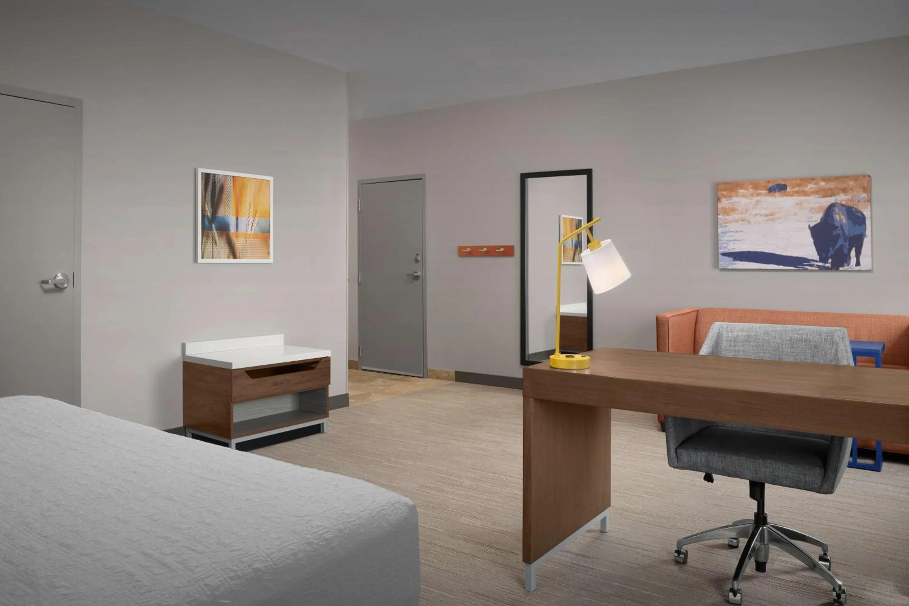 King Studio- Disability Access/Hearing Accessible in Hampton Inn & Suites Williston