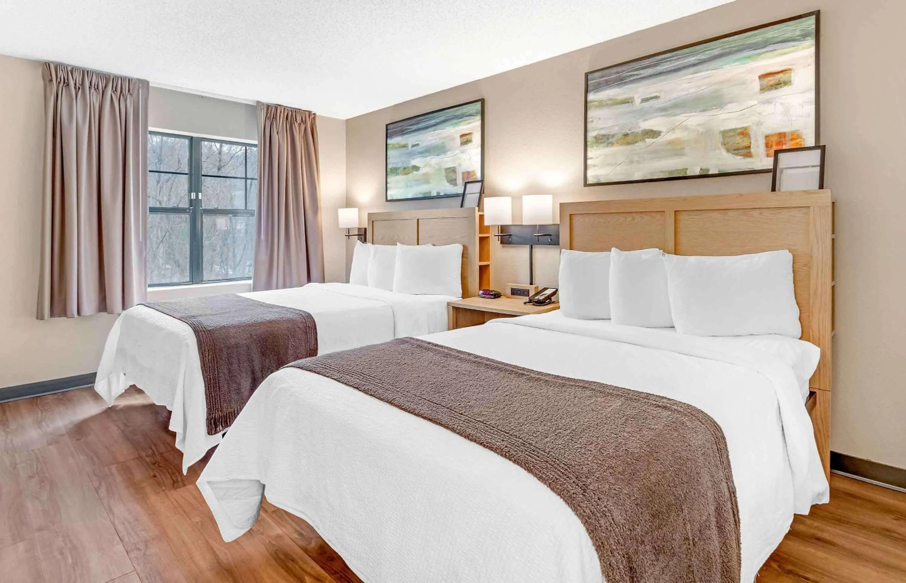 Studio with 2 Double Beds - Non-Smoking in Extended Stay America Suites - Asheville - Tunnel Rd