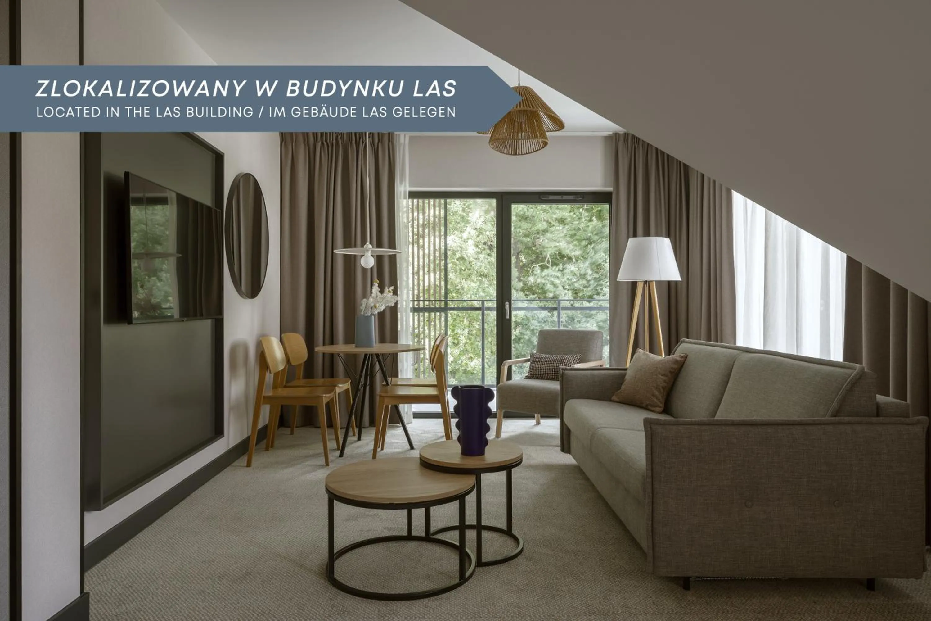 Premium Apartment with kitchenette (Forest Building) in Hotel Saltic Resort & Spa Grzybowo