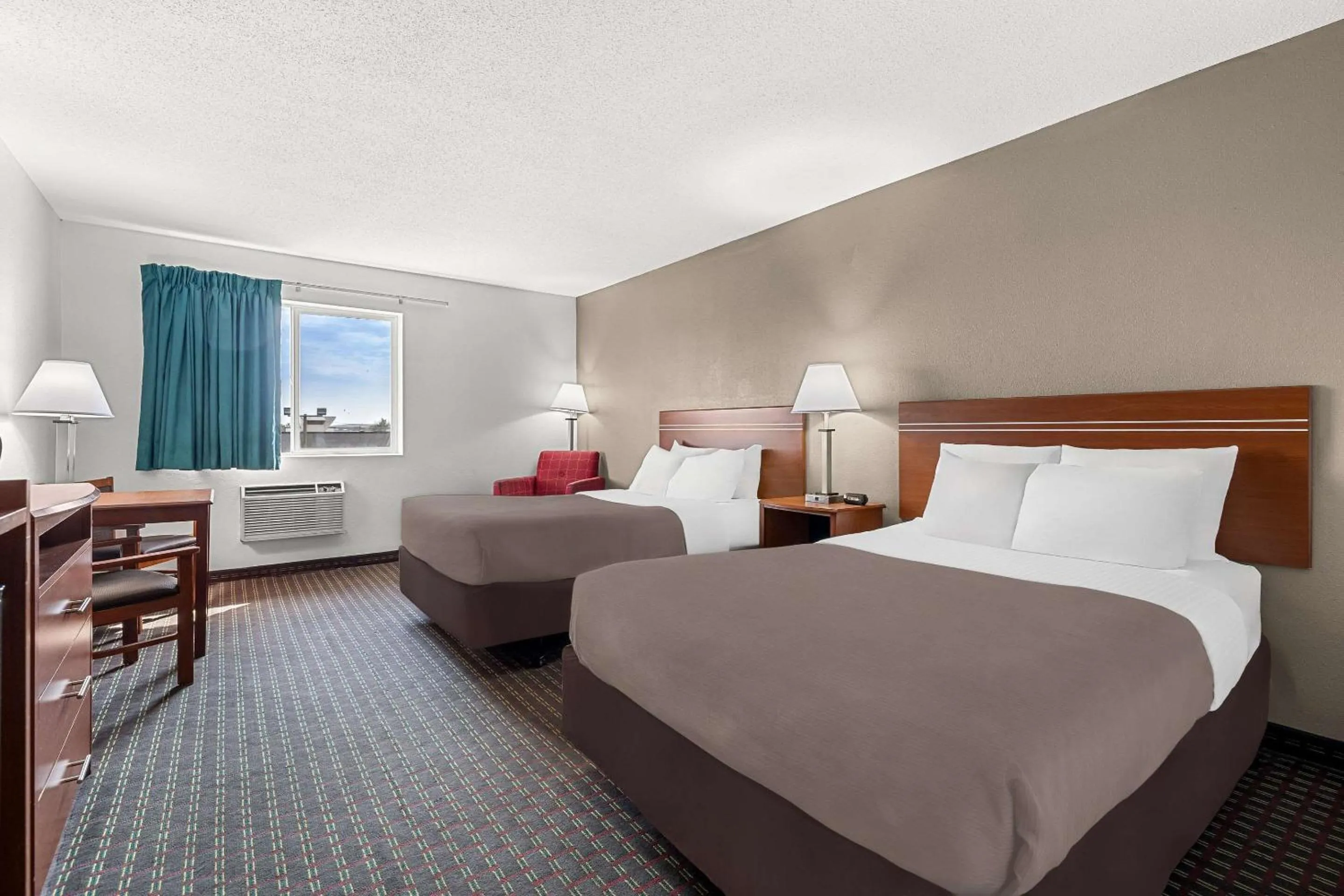 Double Room with Two Double Beds - Non-Smoking in Rodeway Inn Rapid City North