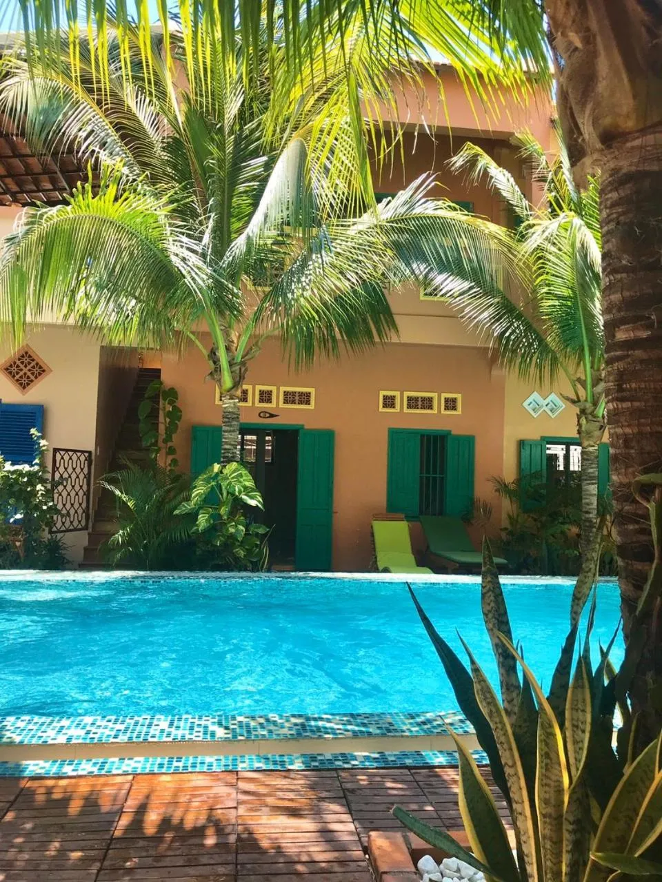 Double Room with Pool View - single occupancy in MiNhon Hotel Muine