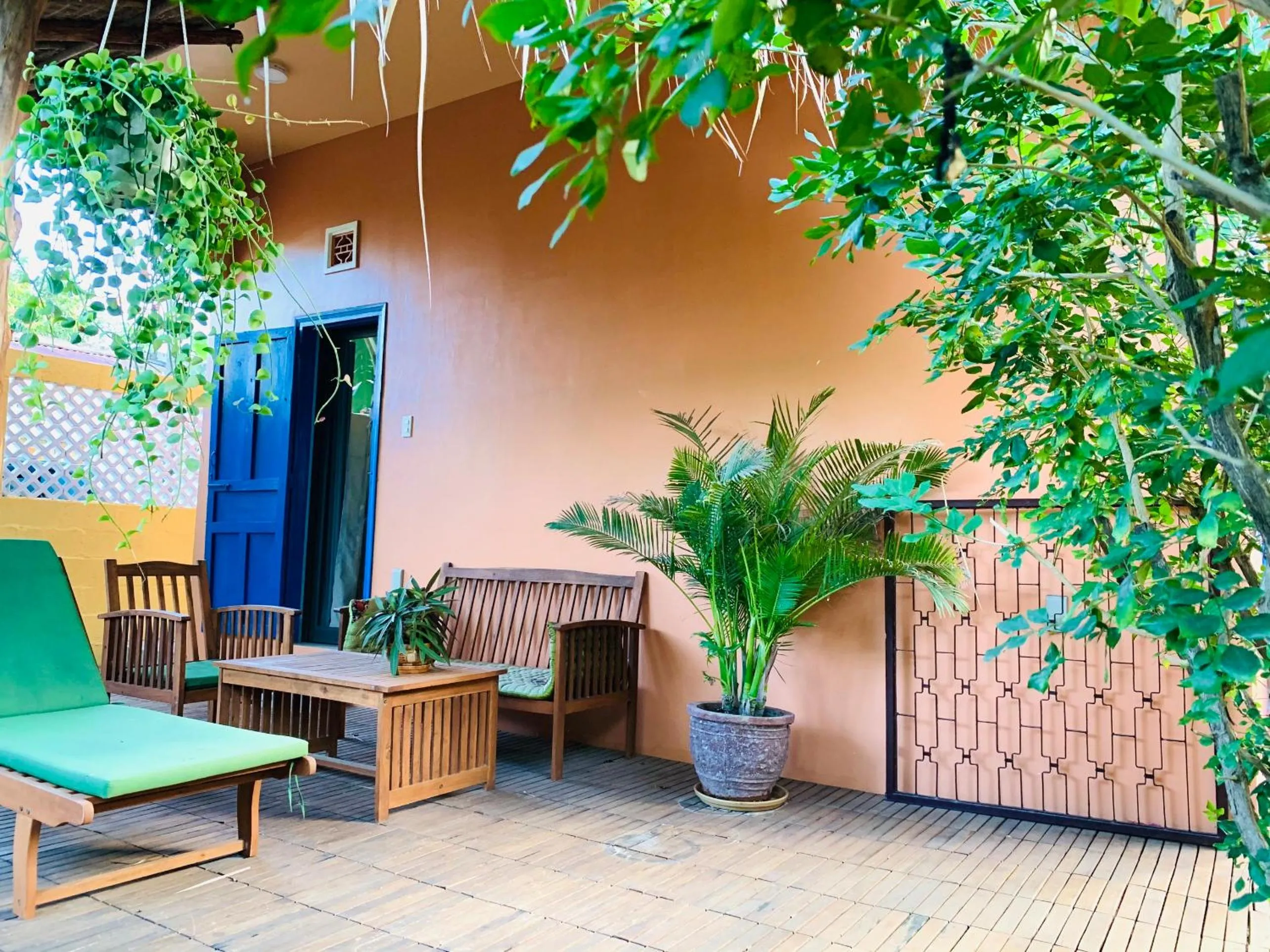 Triple Room with Patio - single occupancy - Ground Floor in MiNhon Hotel Muine