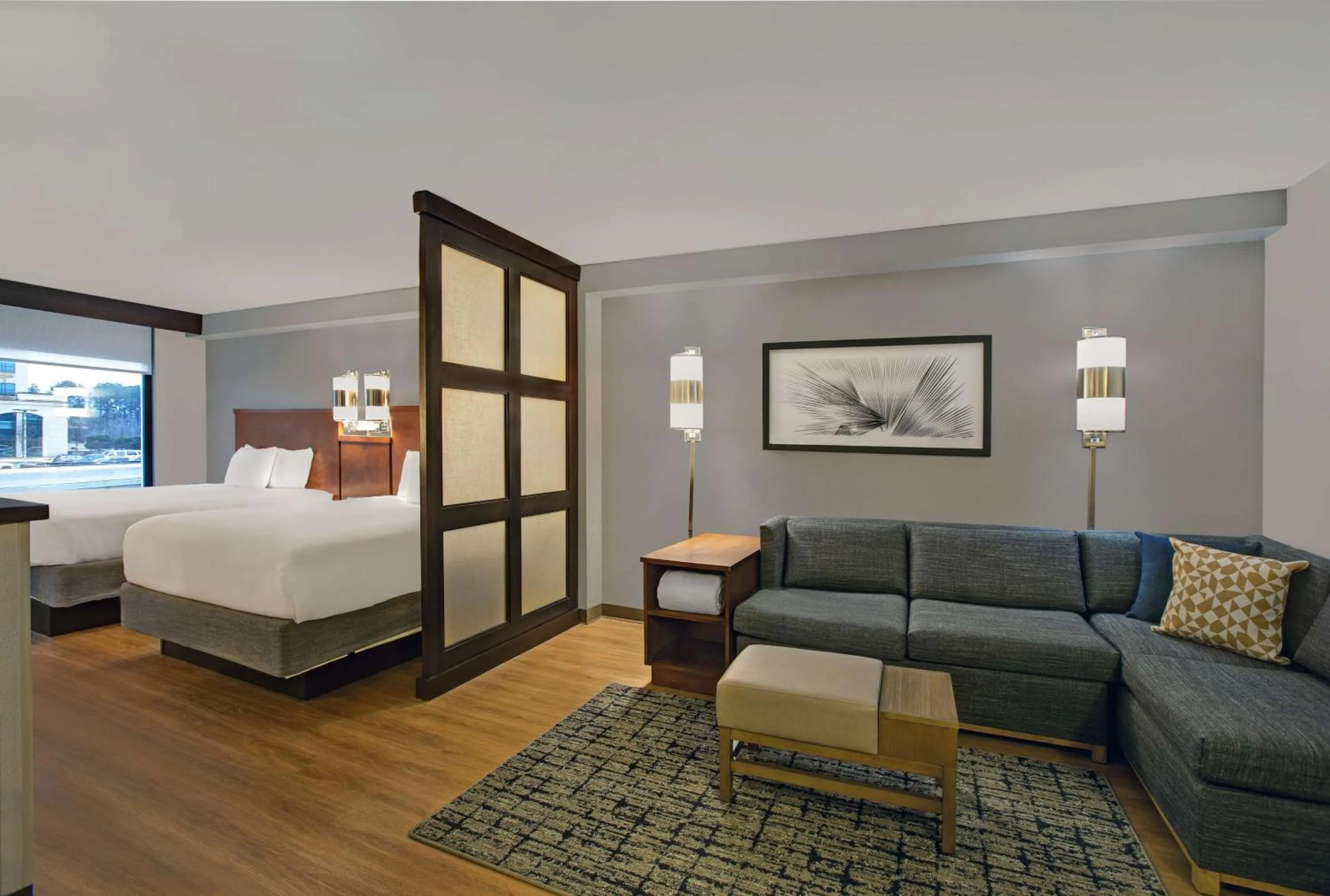 Queen Room with Two Queen Beds and Sofa Bed - High Floor in Hyatt Place Jackson Ridgeland