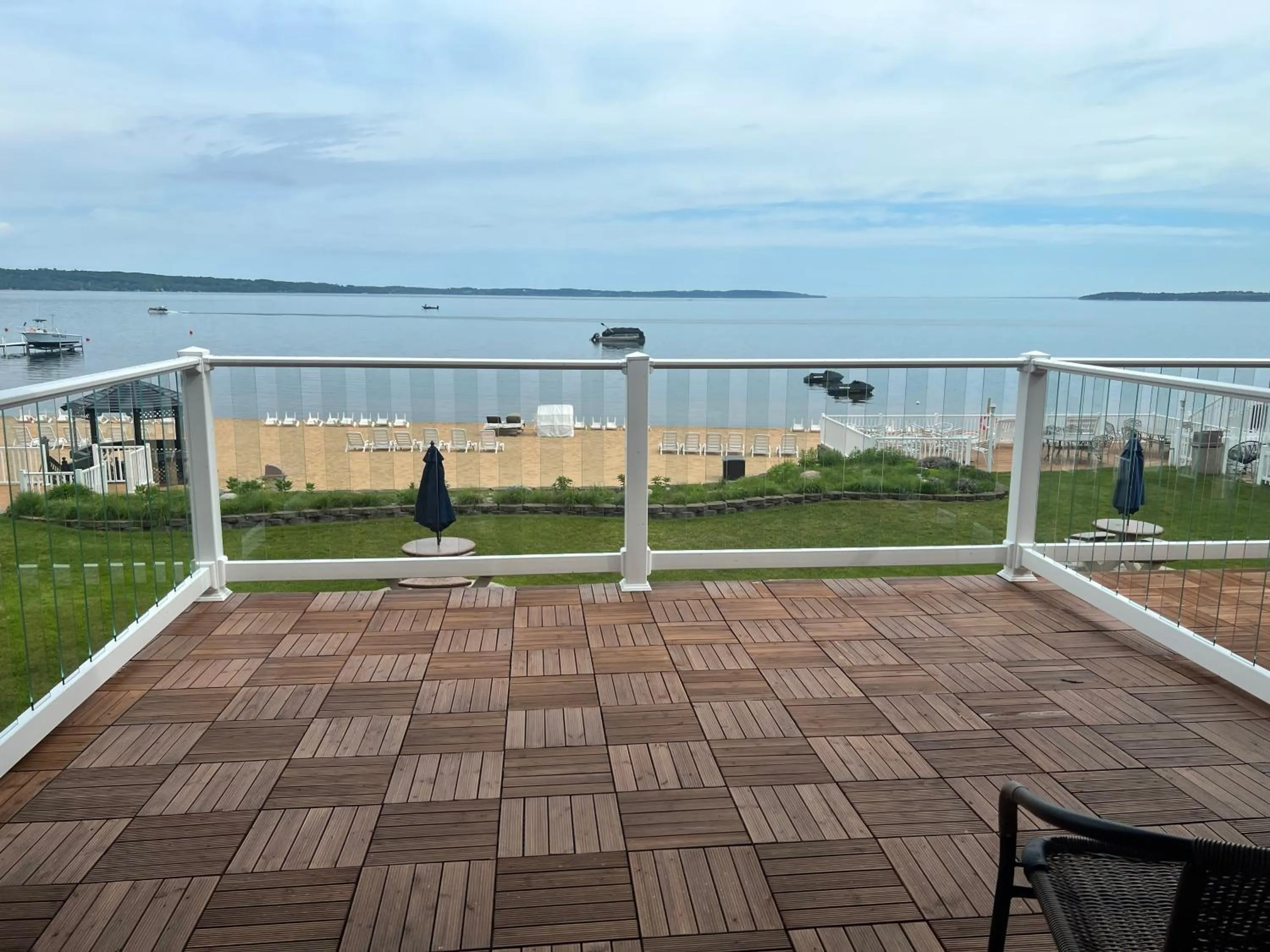 Beach View Balcony Deluxe King in The Beach Haus - Traverse City