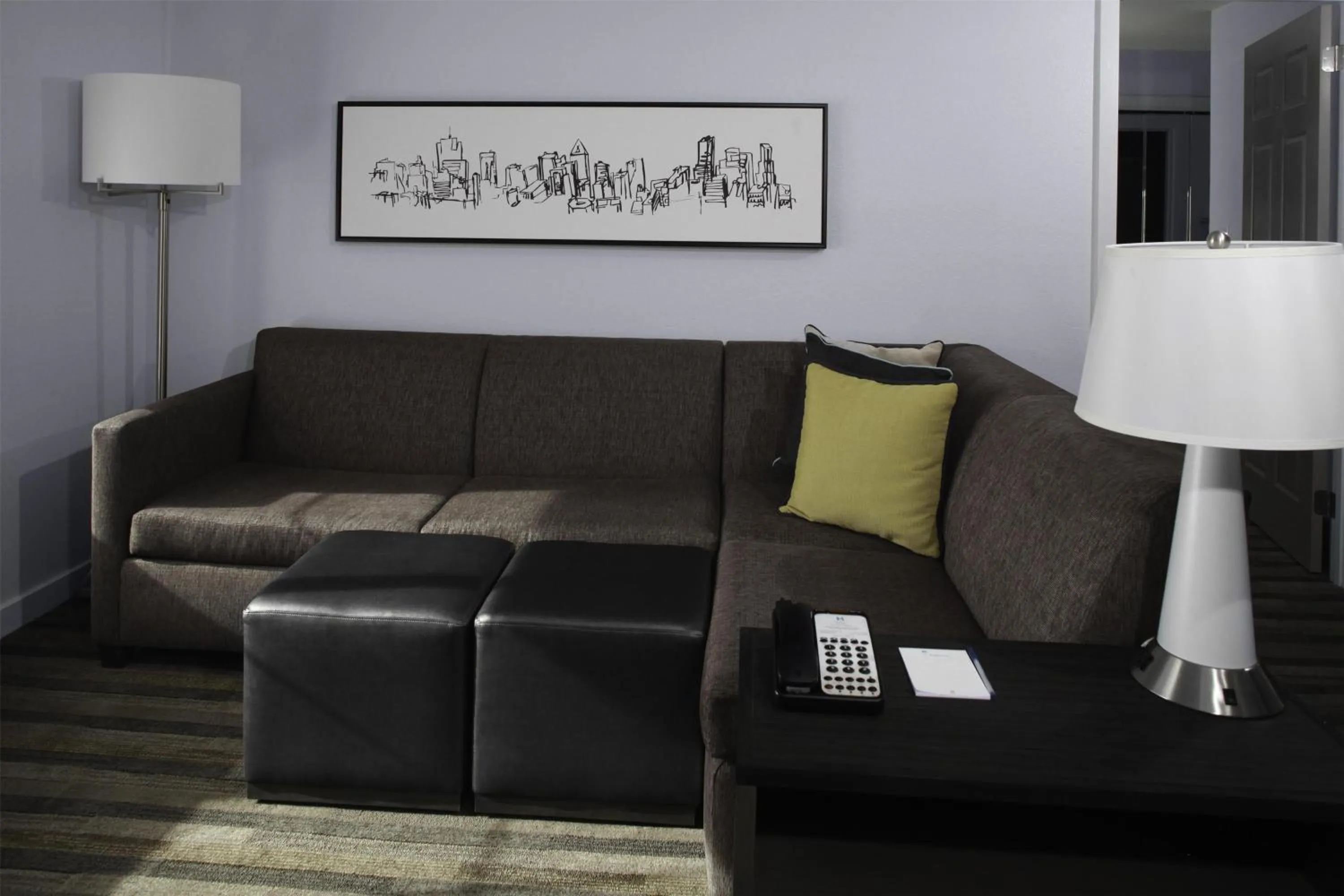 One-Bedroom Suite with Two Double Beds in Hyatt House Morristown