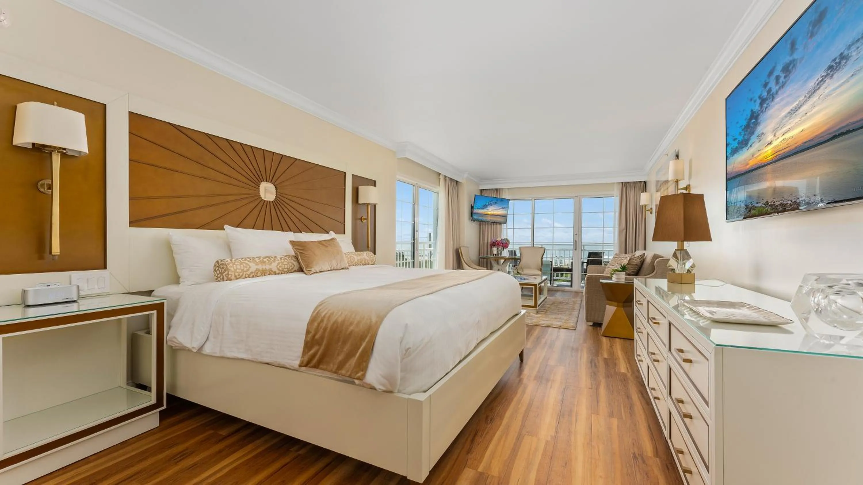 Deluxe Junior Panoramic with King in La Mer Beachfront Resort