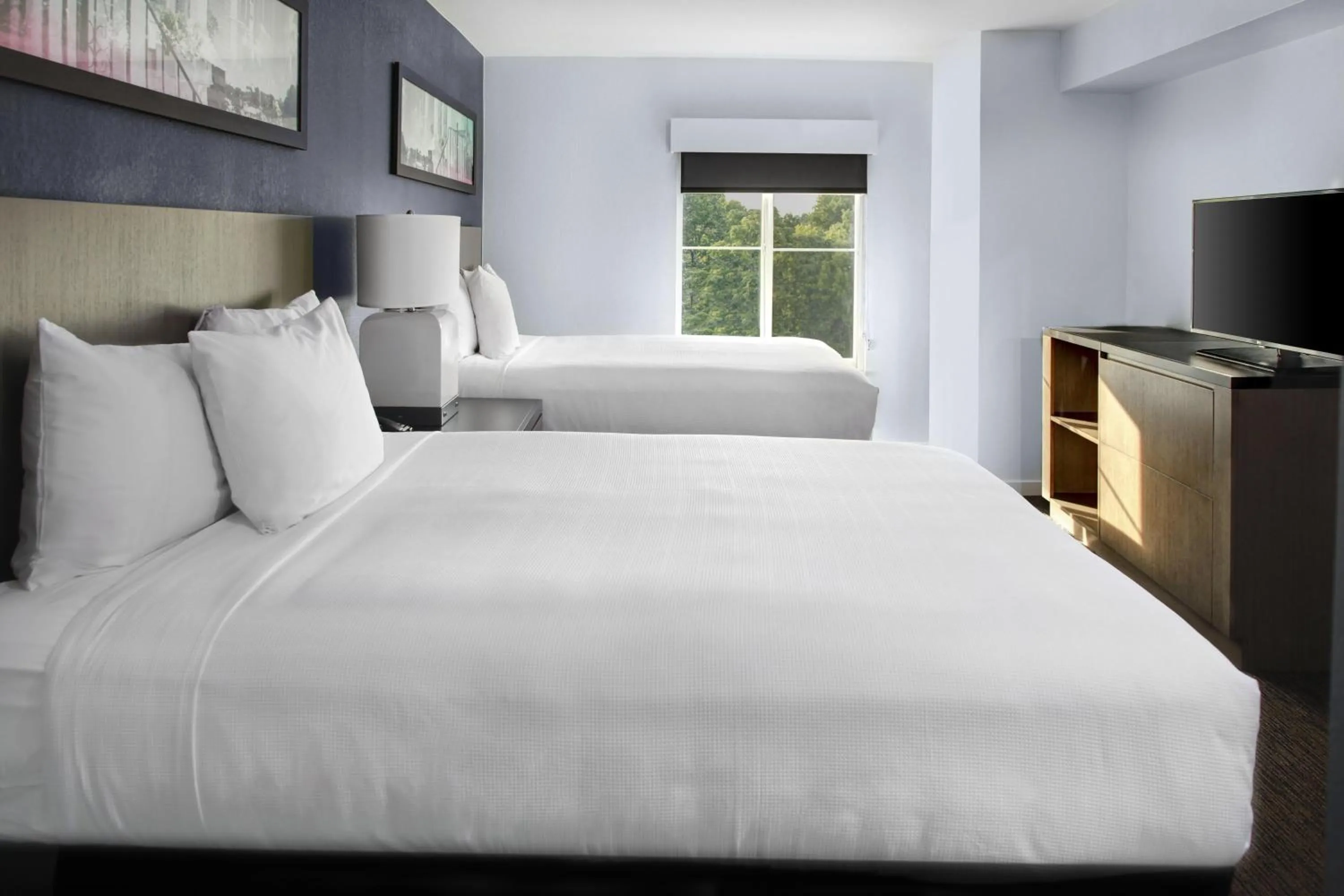 One-Bedroom Suite with Two Double Beds in Hyatt House Parsippany Whippany