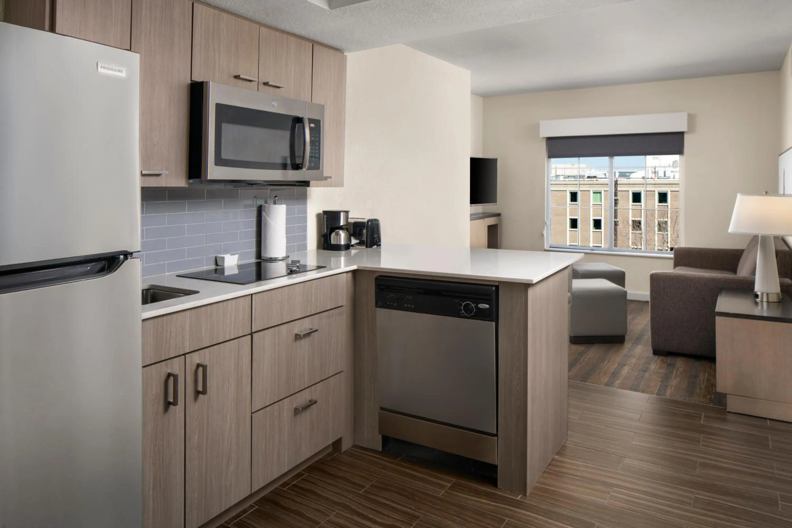 One-Bedroom King Suite in Hyatt House Boston Waltham