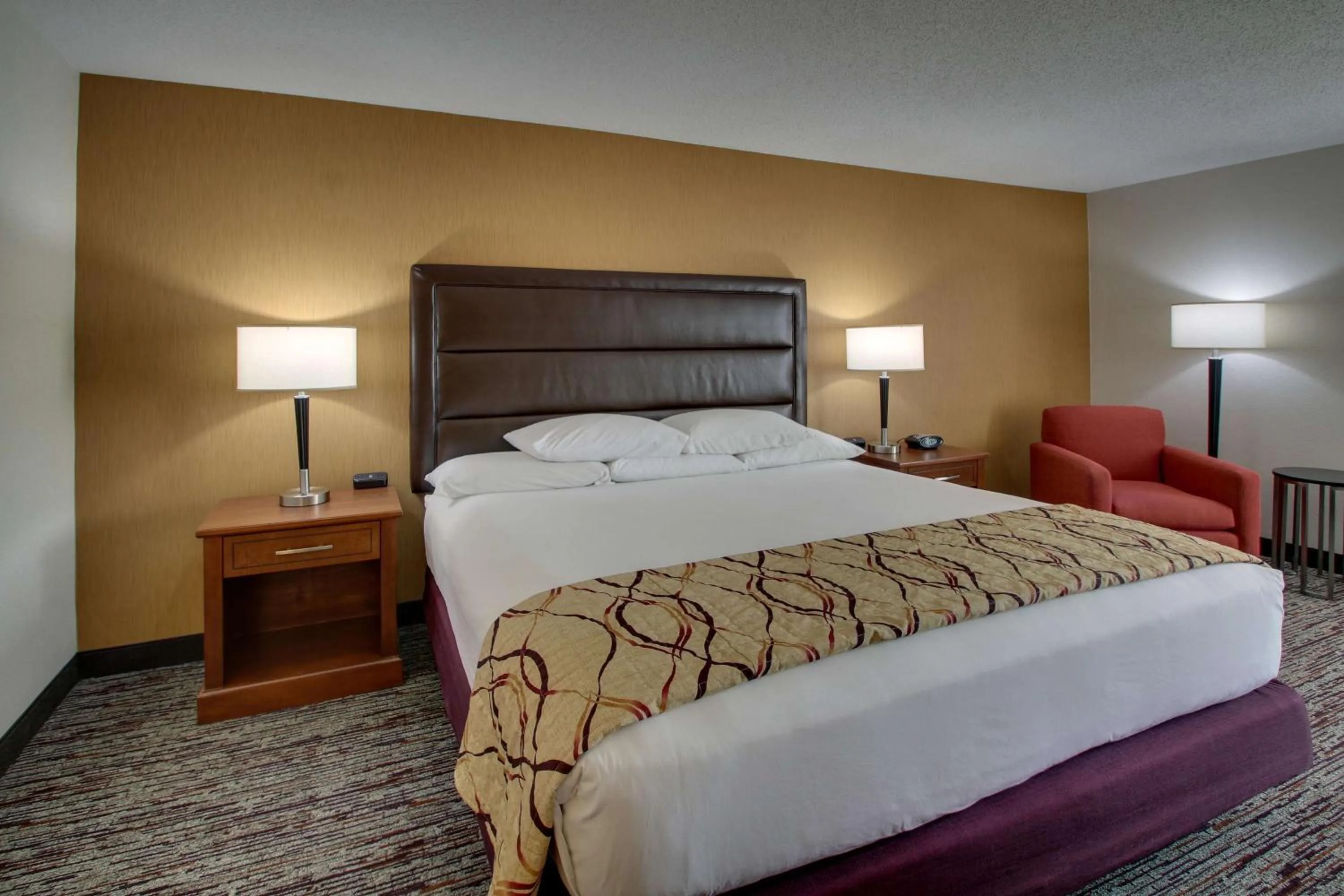 King Room with Roll-In Shower - Disability Access in Drury Inn & Suites Bowling Green