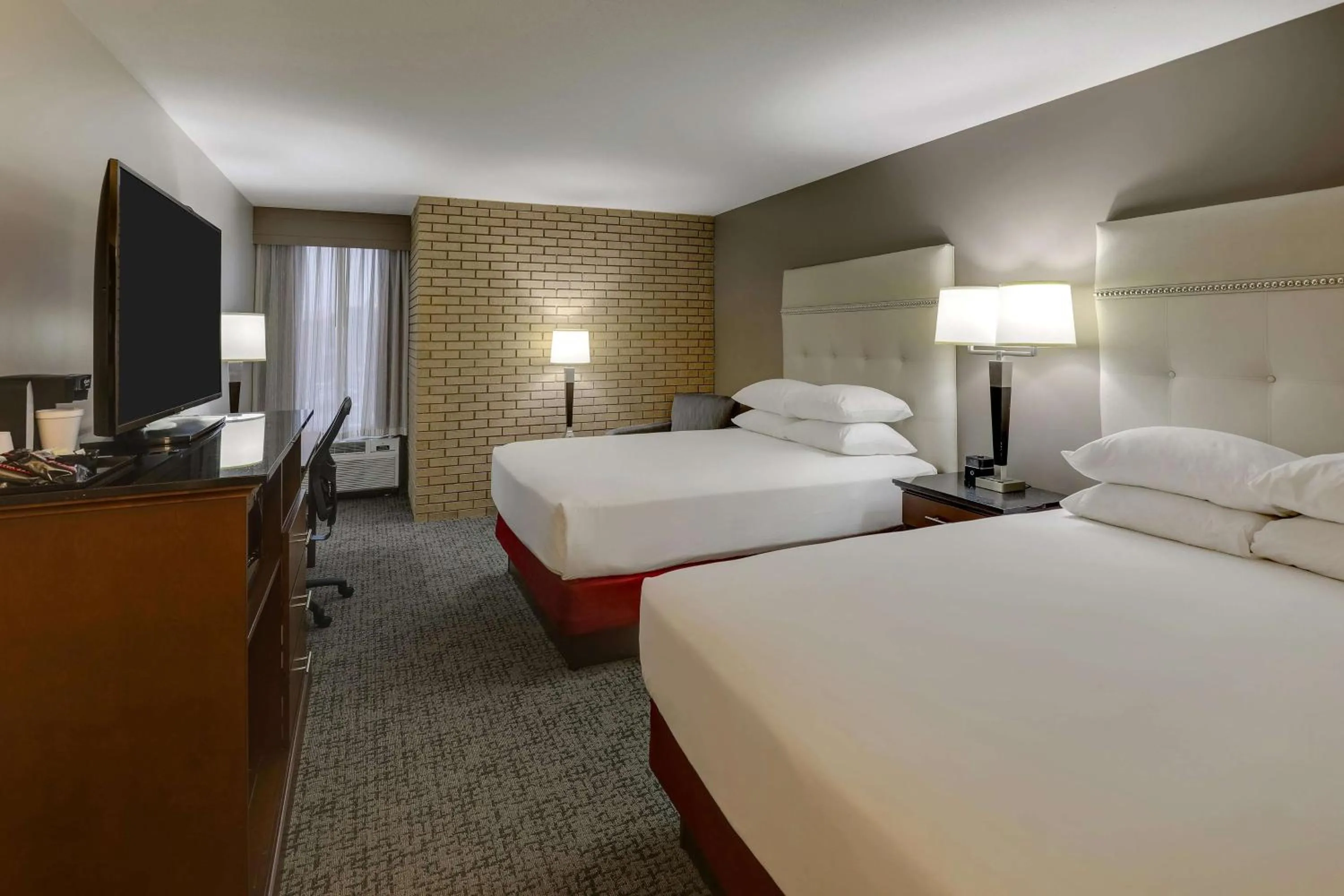 Deluxe Queen Room with Two Queen Beds - Accessible, Tub in Drury Inn & Suites Columbus Dublin