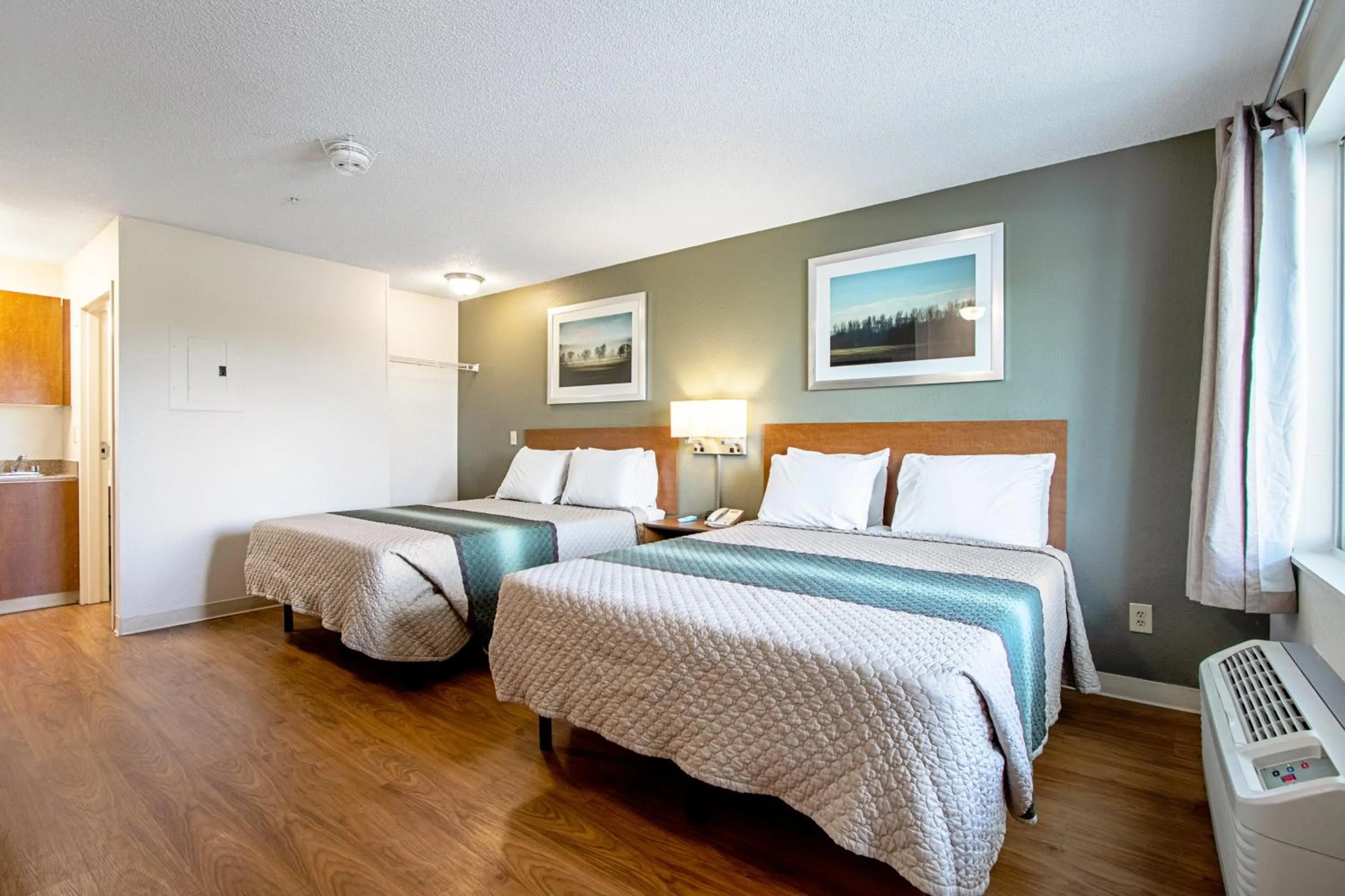 Studio Room with Two Queen Beds Non-Smoking  in HomeTowne Studios by Red Roof Denver - Lakewood West