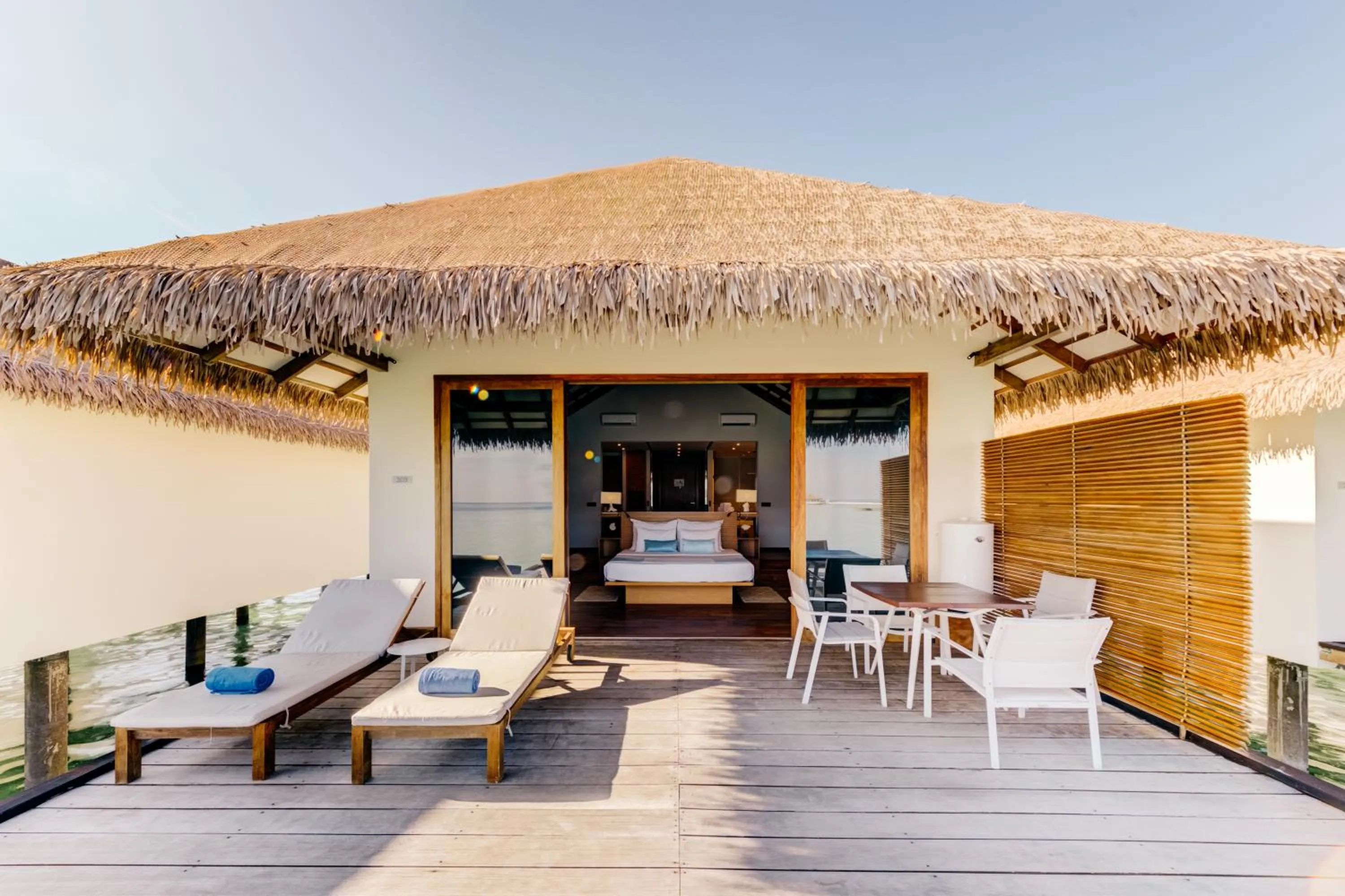Water Bungalow - single occupancy - One-way FREE speedboat Transfers | Valid for book dates & stay dates starting 1st October 2025 in Cinnamon Velifushi Maldives - Free One-Way Speedboat and 02 Kids Under 12 Stay & Dine Free