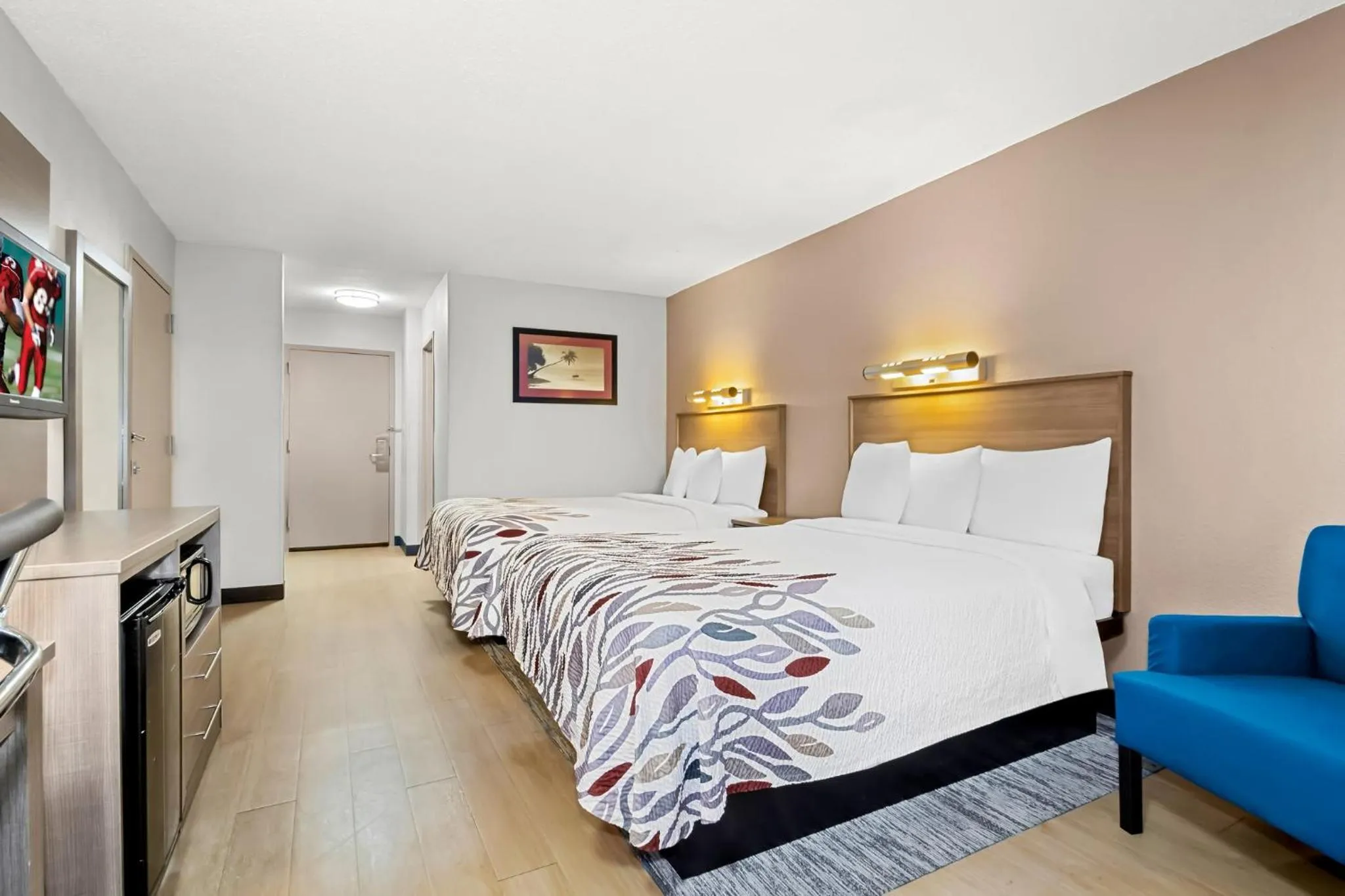 Deluxe Room with Two Double Beds Non-Smoking in Red Roof Inn Myrtle Beach Hotel - Market Commons