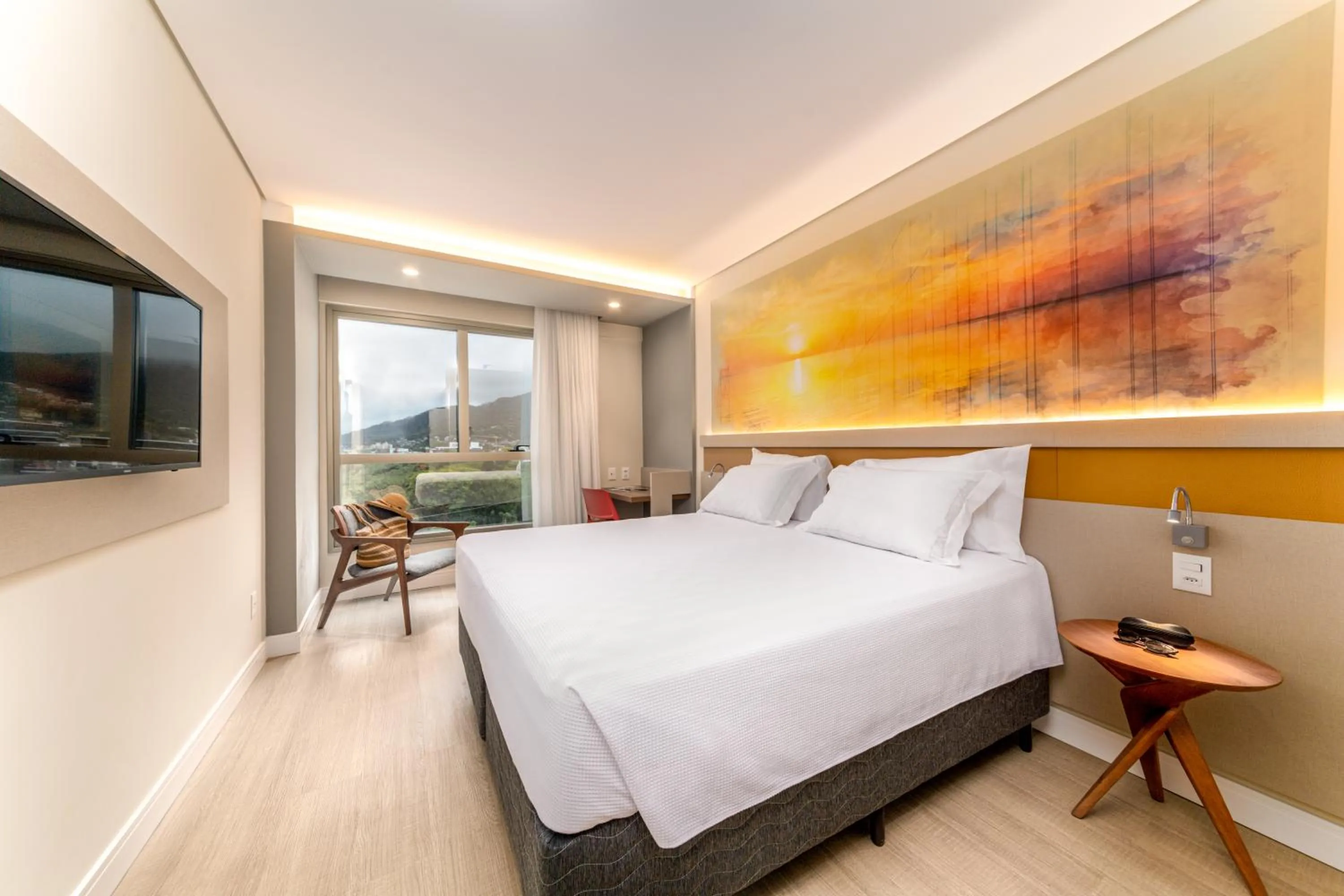 Standard Casal - single occupancy - 1 Cama Queen in Intercity Portofino Florianópolis