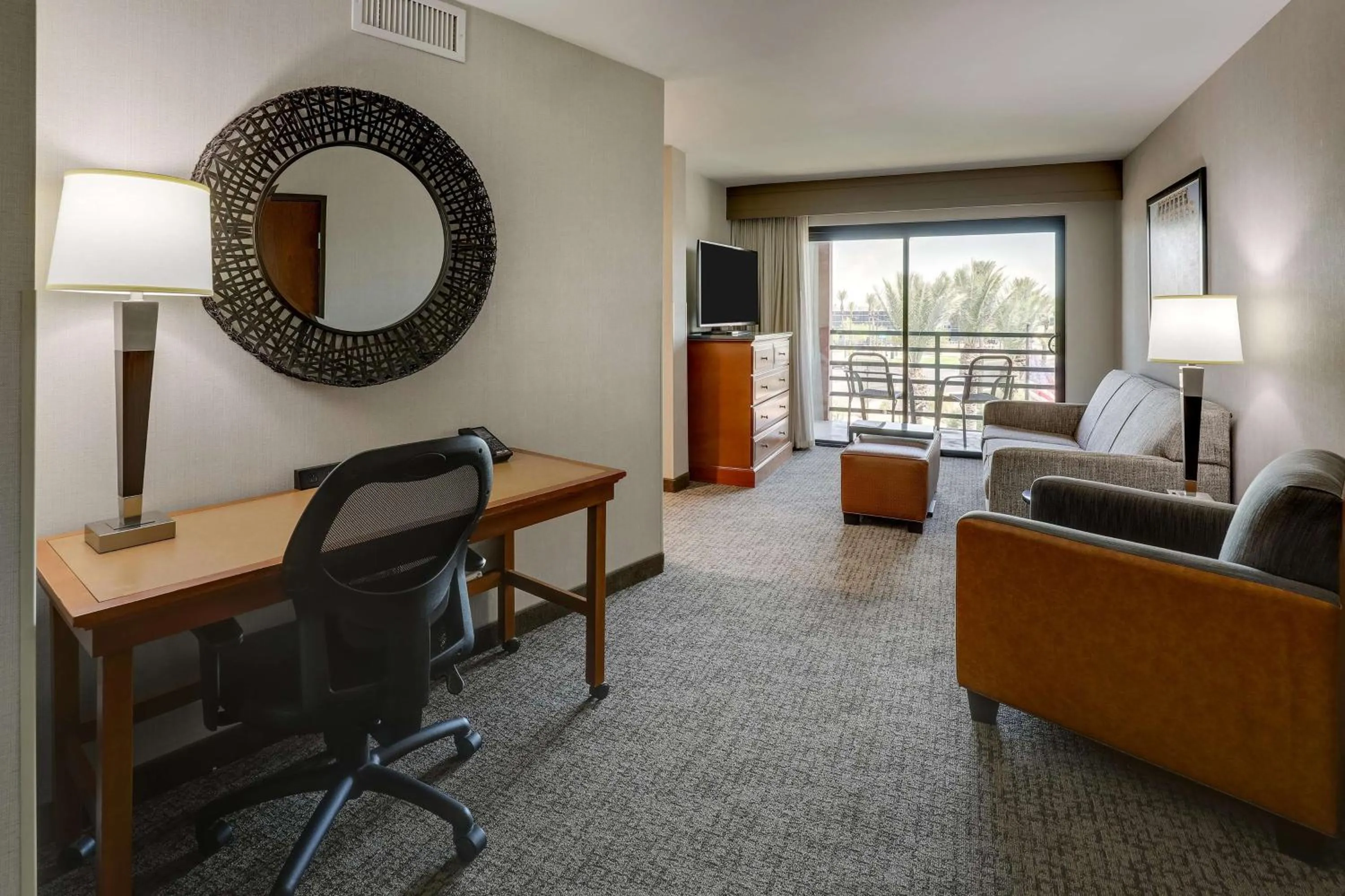 Superior King Suite with Sofa Bed, Terrace- Hearing Accessible in Drury Inn & Suites Phoenix Airport