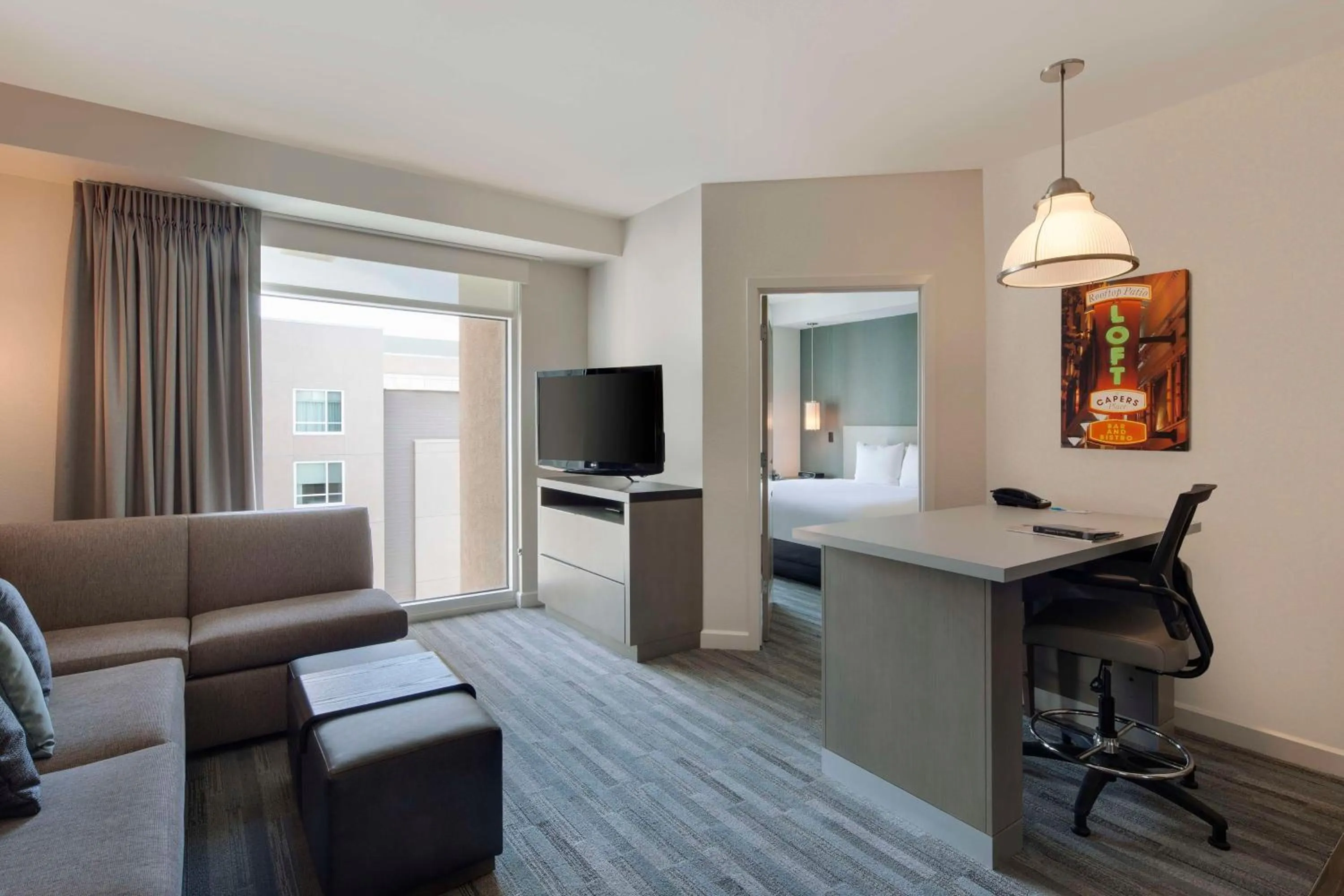 One-Bedroom Suite with Two Queen Beds in Hyatt House San Jose-Silicon Valley