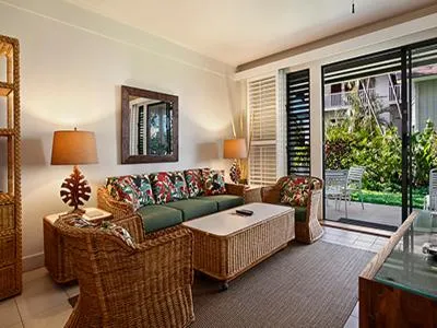 Garden View Deluxe 1 Bedroom in Kiahuna Plantation Resort Kauai by OUTRIGGER