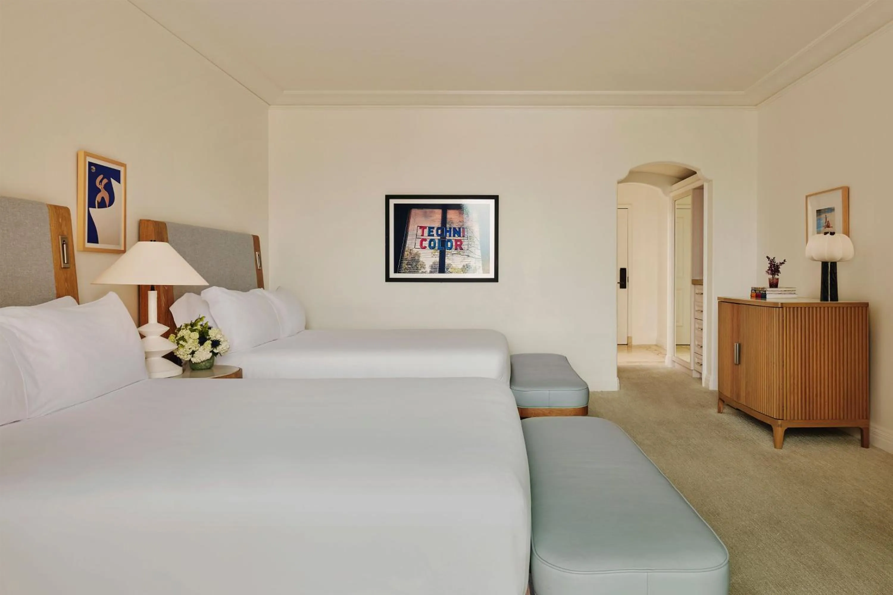 Balcony Two Queen Room in The Maybourne Beverly Hills, Maybourne