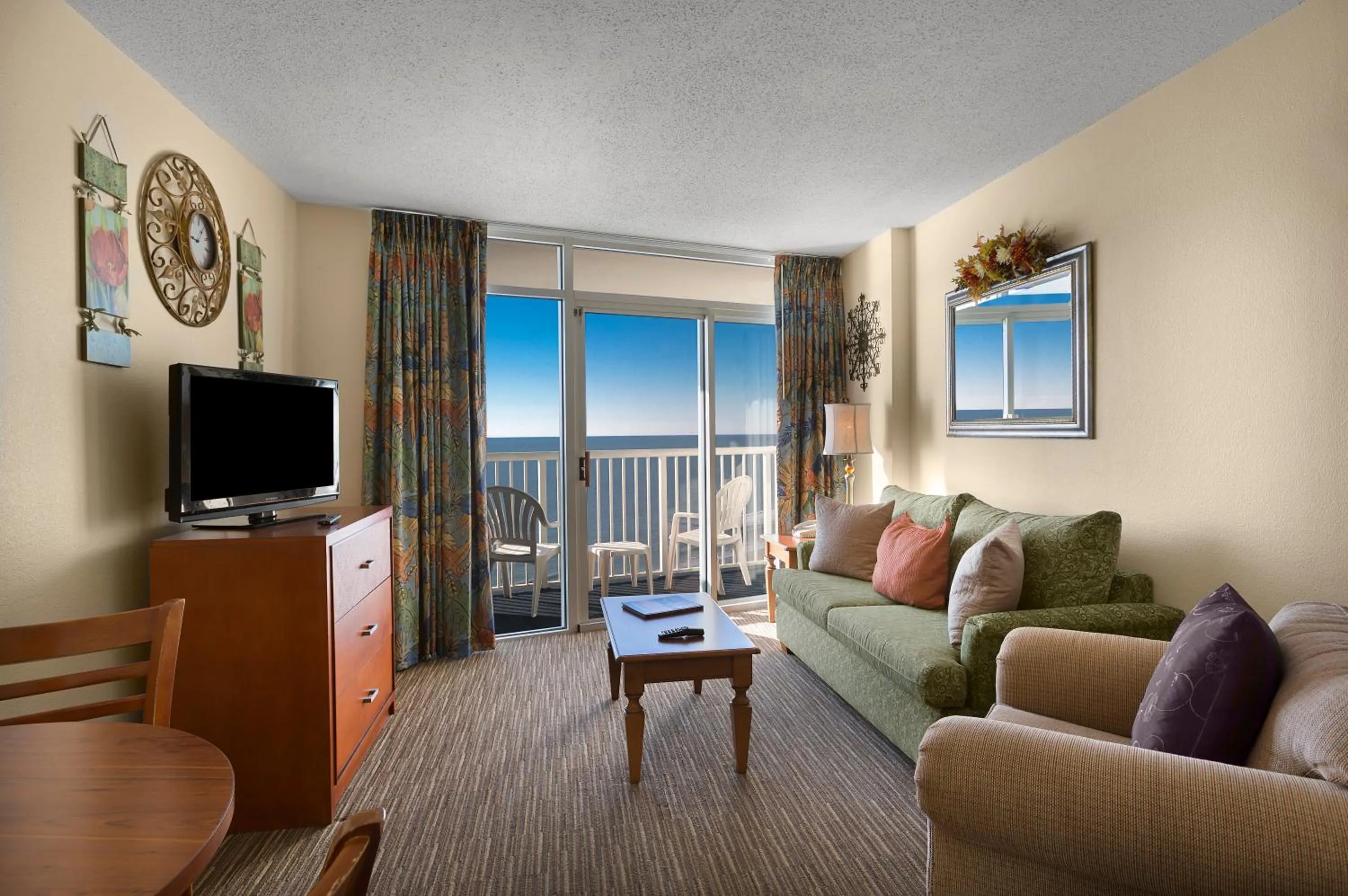 Double Room with Two Double Beds with Ocean View in Sea Watch Resort