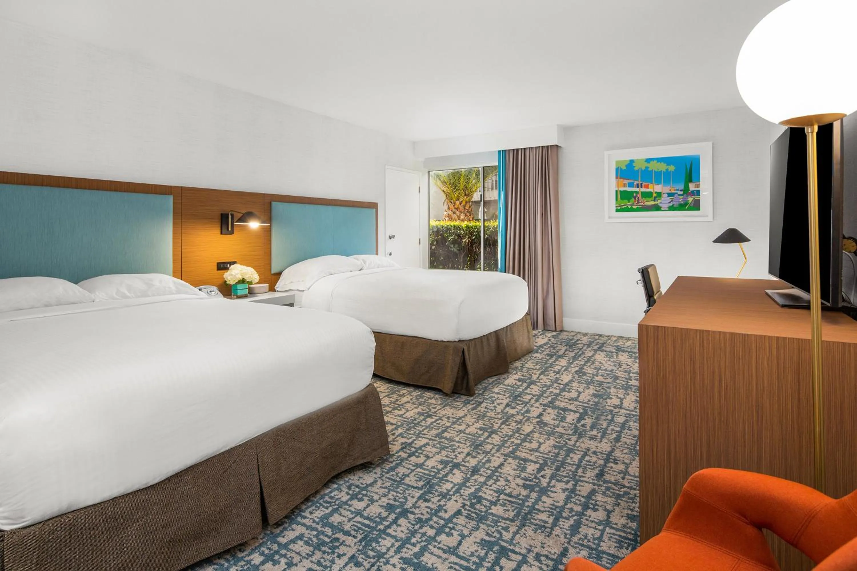 Deluxe King Room with Two King Beds in Anaheim Hotel