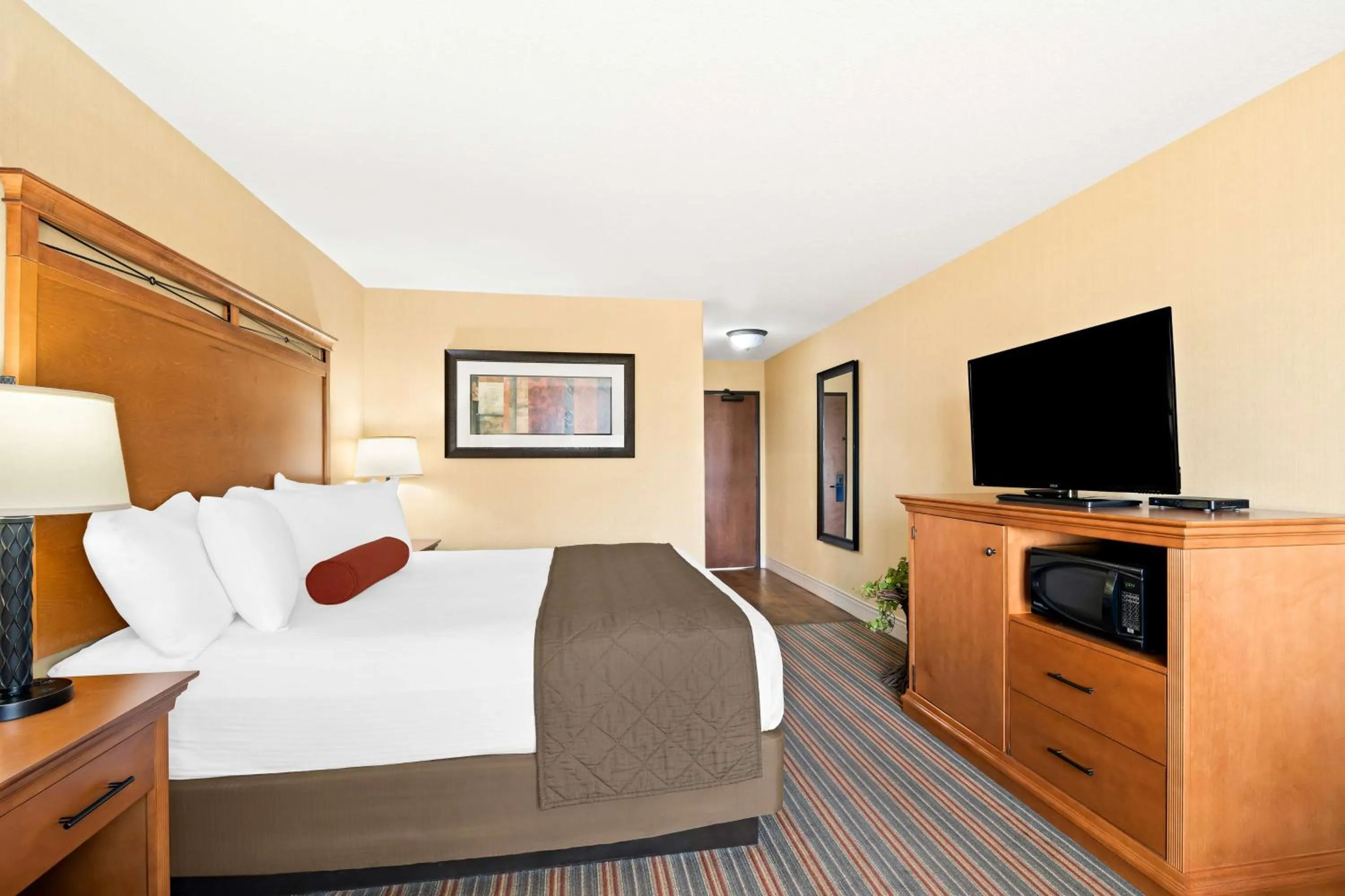 King Suite with Roll-In Shower - Disability/Non-Smoking in Best Western Newberry Station