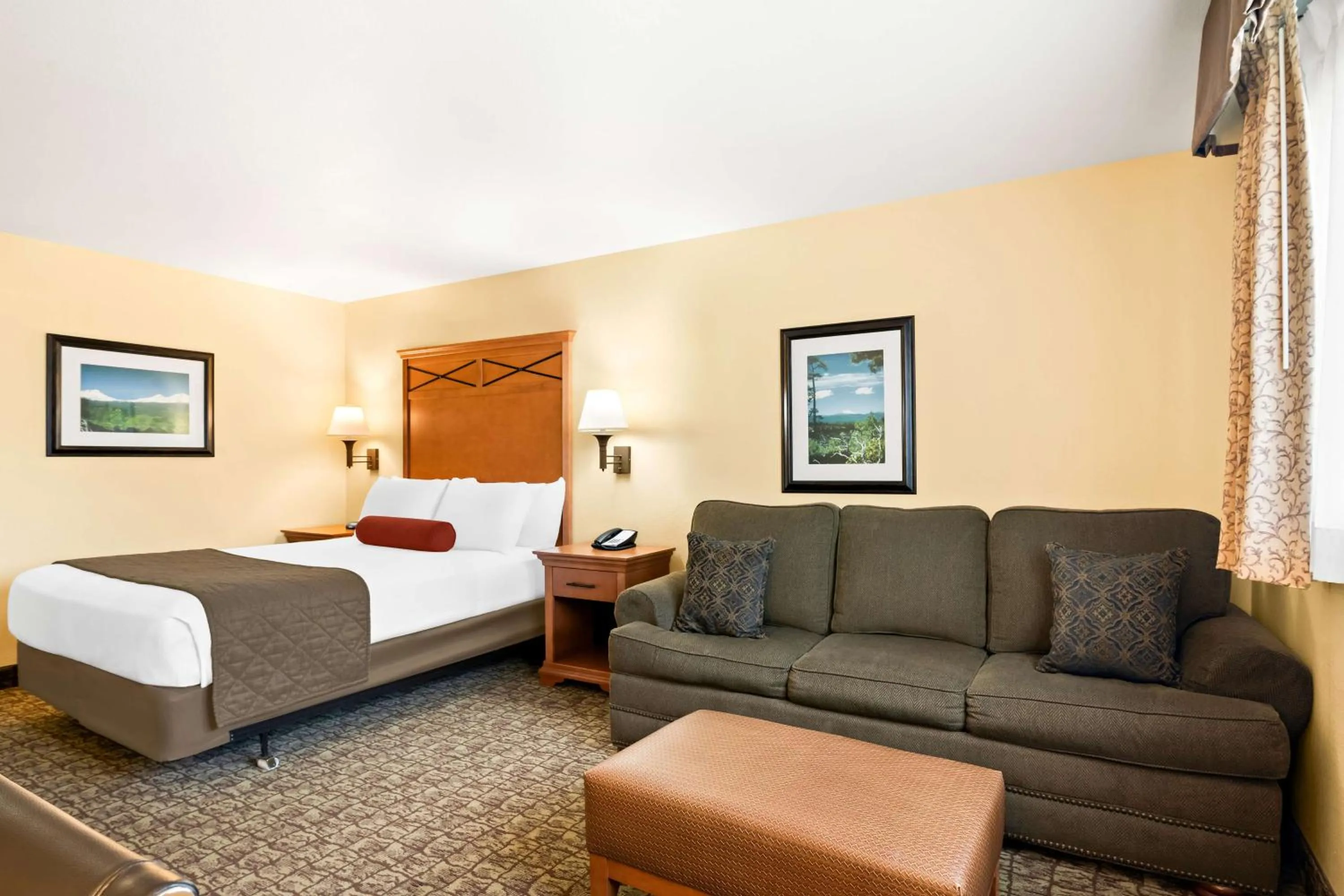 Queen Room with Roll-In Shower - Mobility Access in Best Western Newberry Station