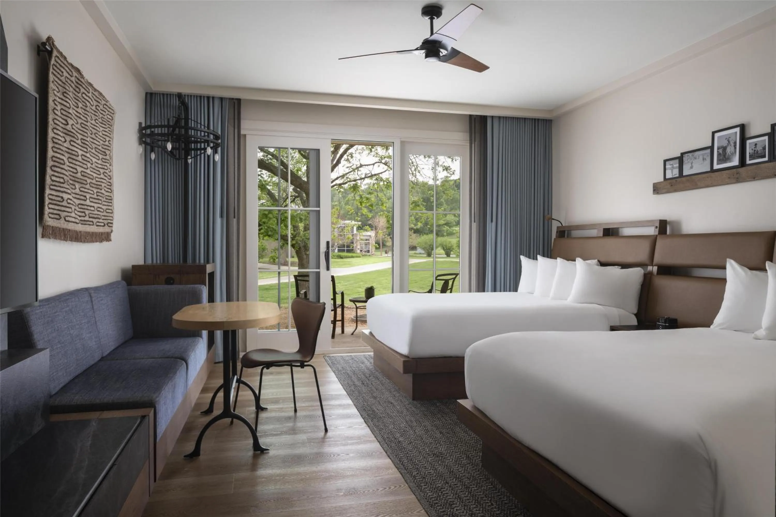 Queen Room with Two Queen Beds and Patio in Hyatt Regency Lost Pines Resort and Spa