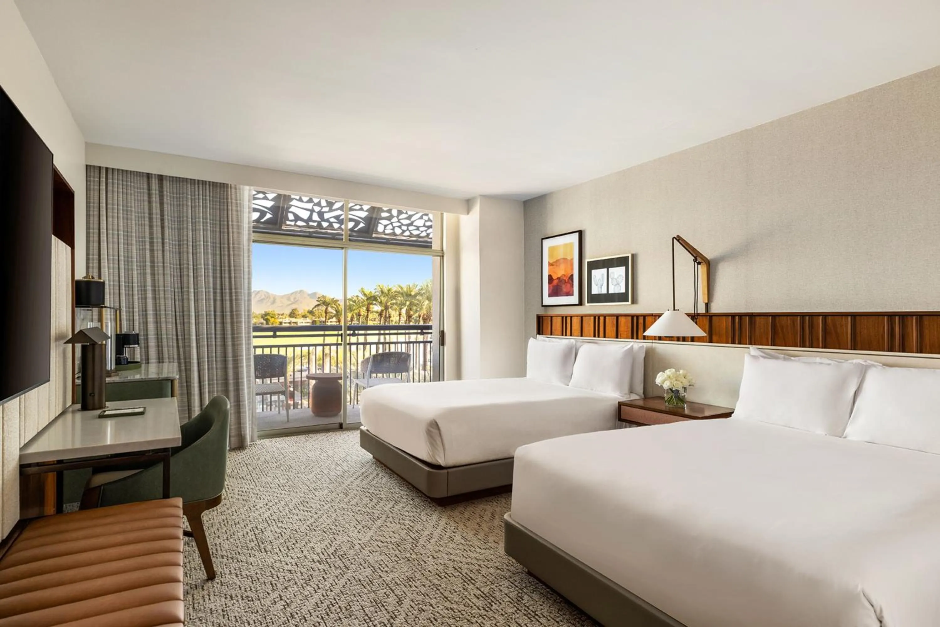Queen Room with Two Queen Beds and Sofa Bed in Grand Hyatt Scottsdale Resort