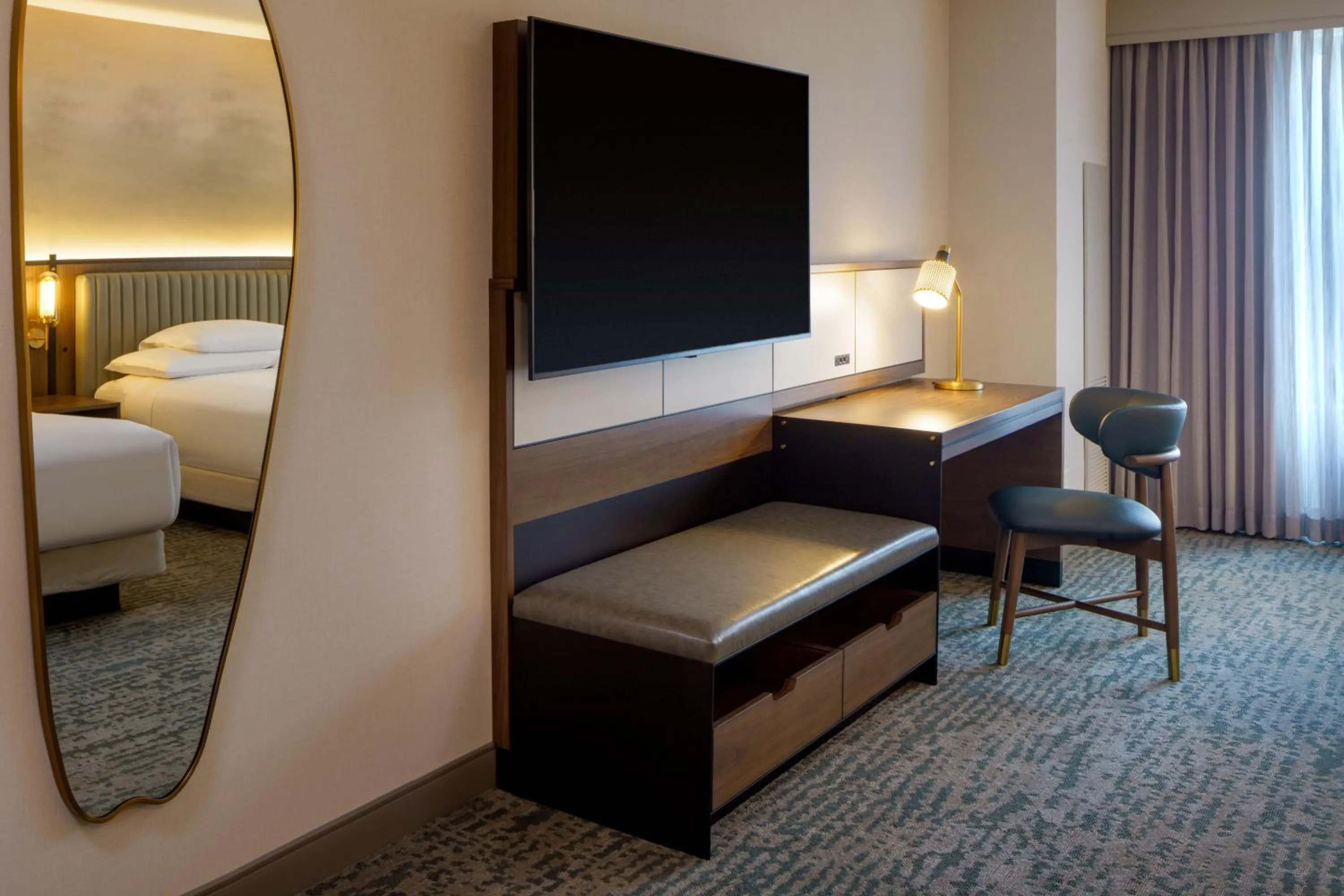 Queen Room with Two Queen Beds and Accessible Shower - Disability Access in Hyatt Regency Reston