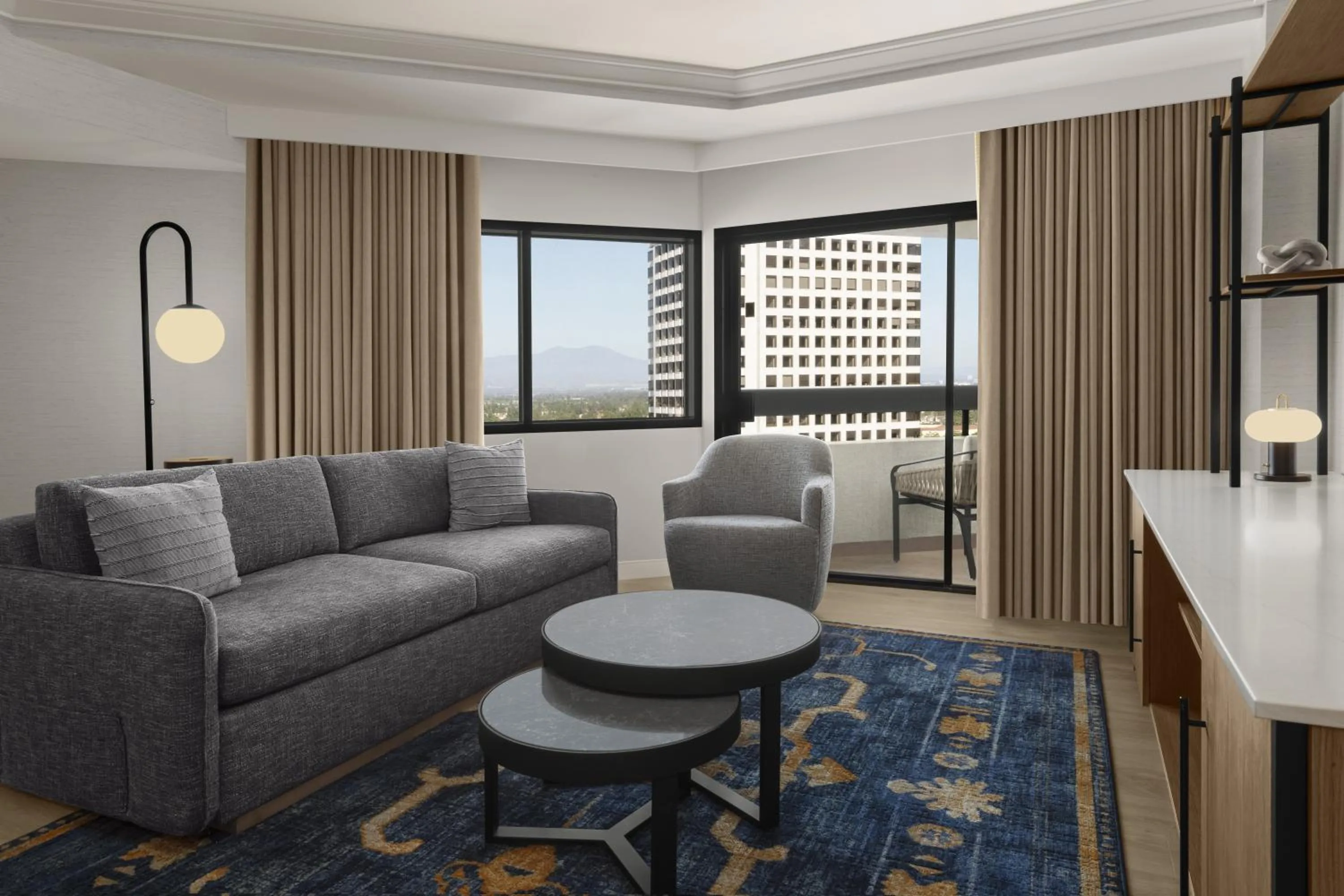 Corner King Suite in Hyatt Regency Irvine