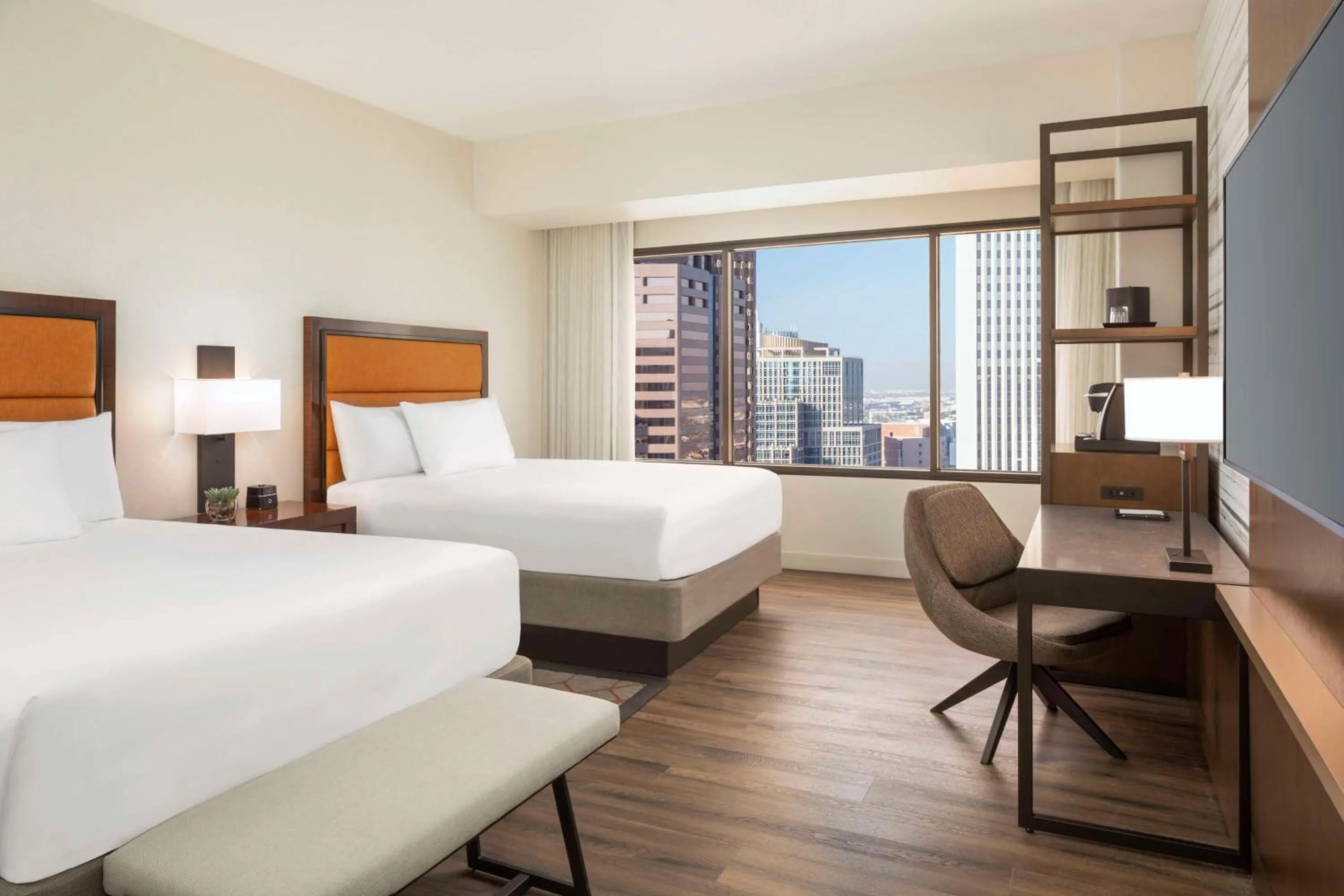 Queen Room with Two Queen Beds and City View in Hyatt Regency Phoenix Downtown