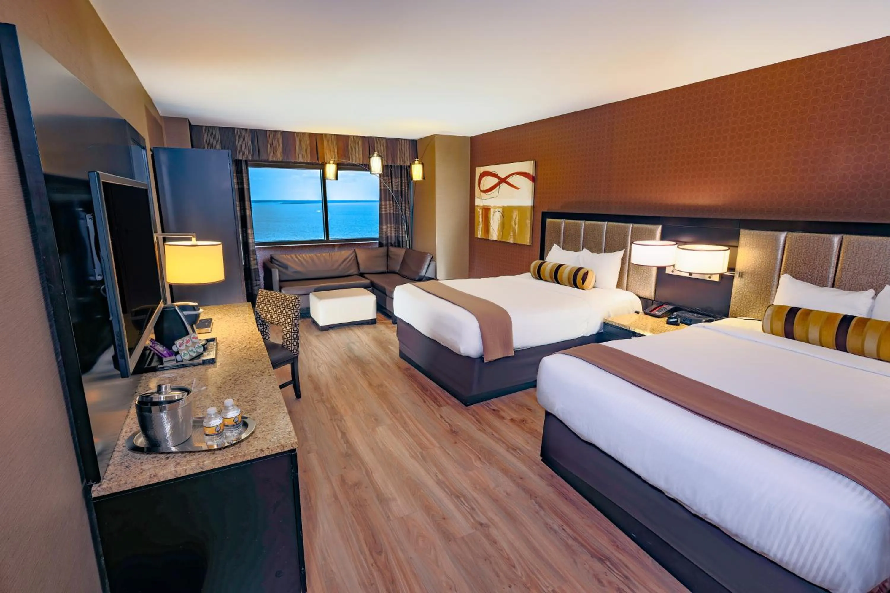 Junior Suite Two Queen beds in Golden Nugget Biloxi