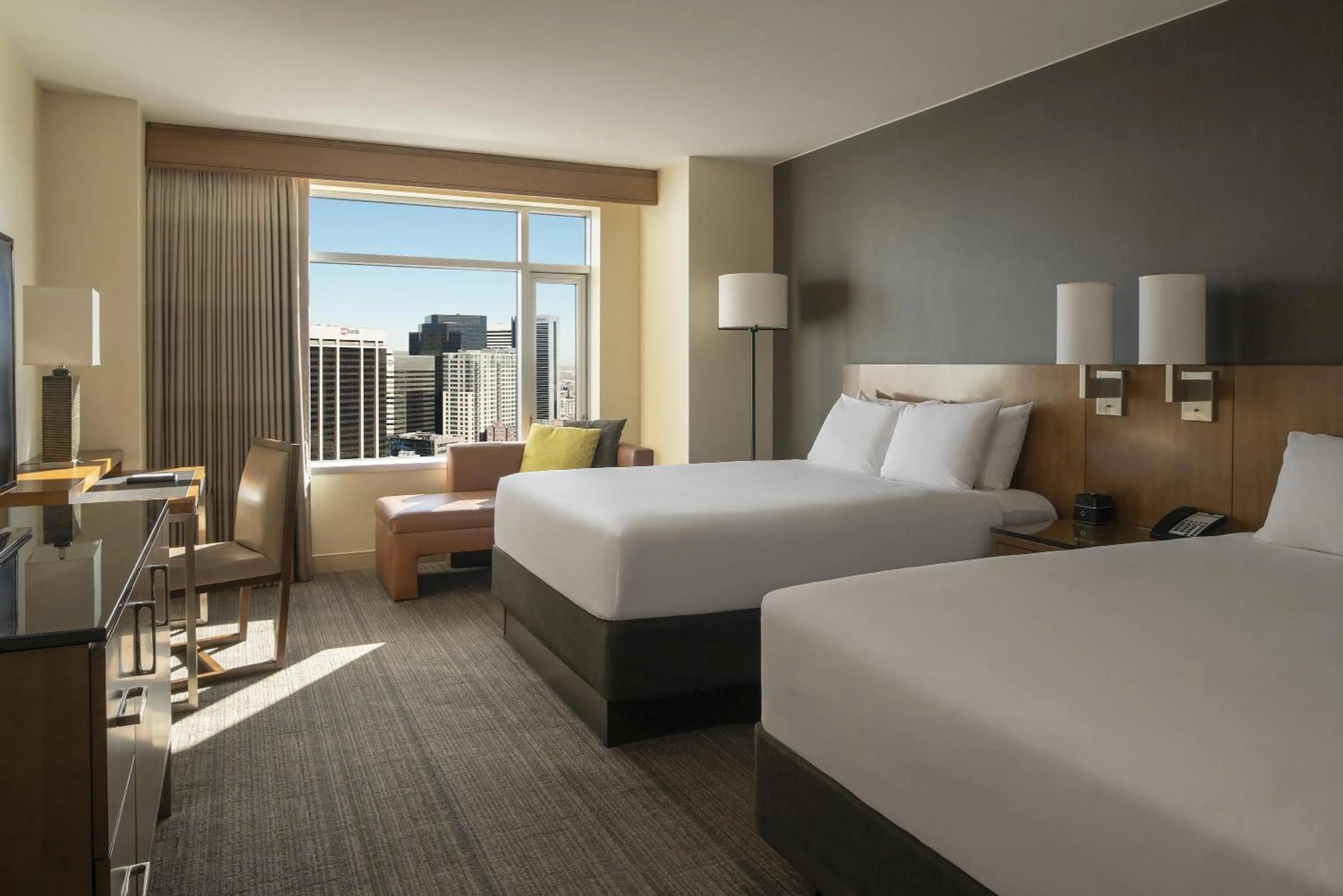 Quadruple Room with City View in Hyatt Regency Denver at Colorado Convention Center