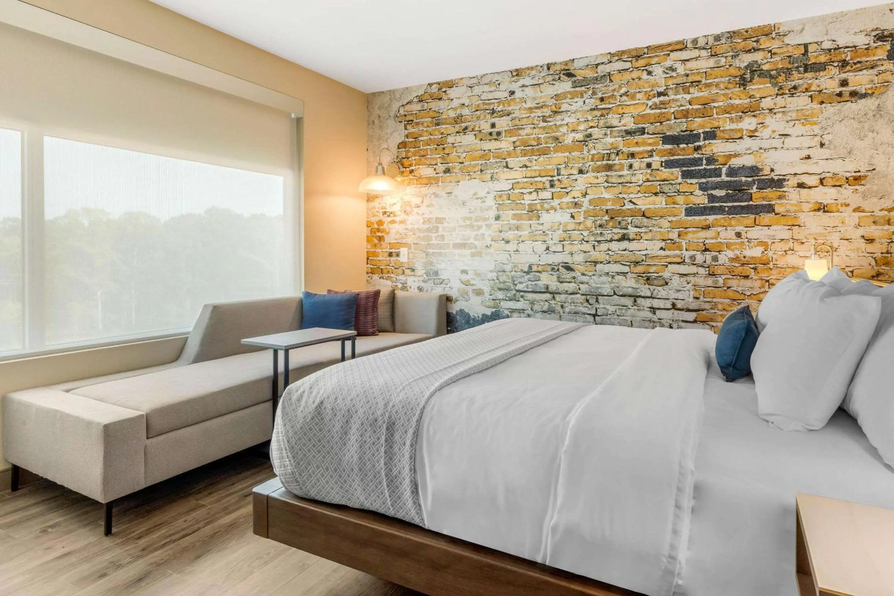 King Room with Roll-In Shower - Accessible/Non-Smoking in Cambria Hotel Fort Mill