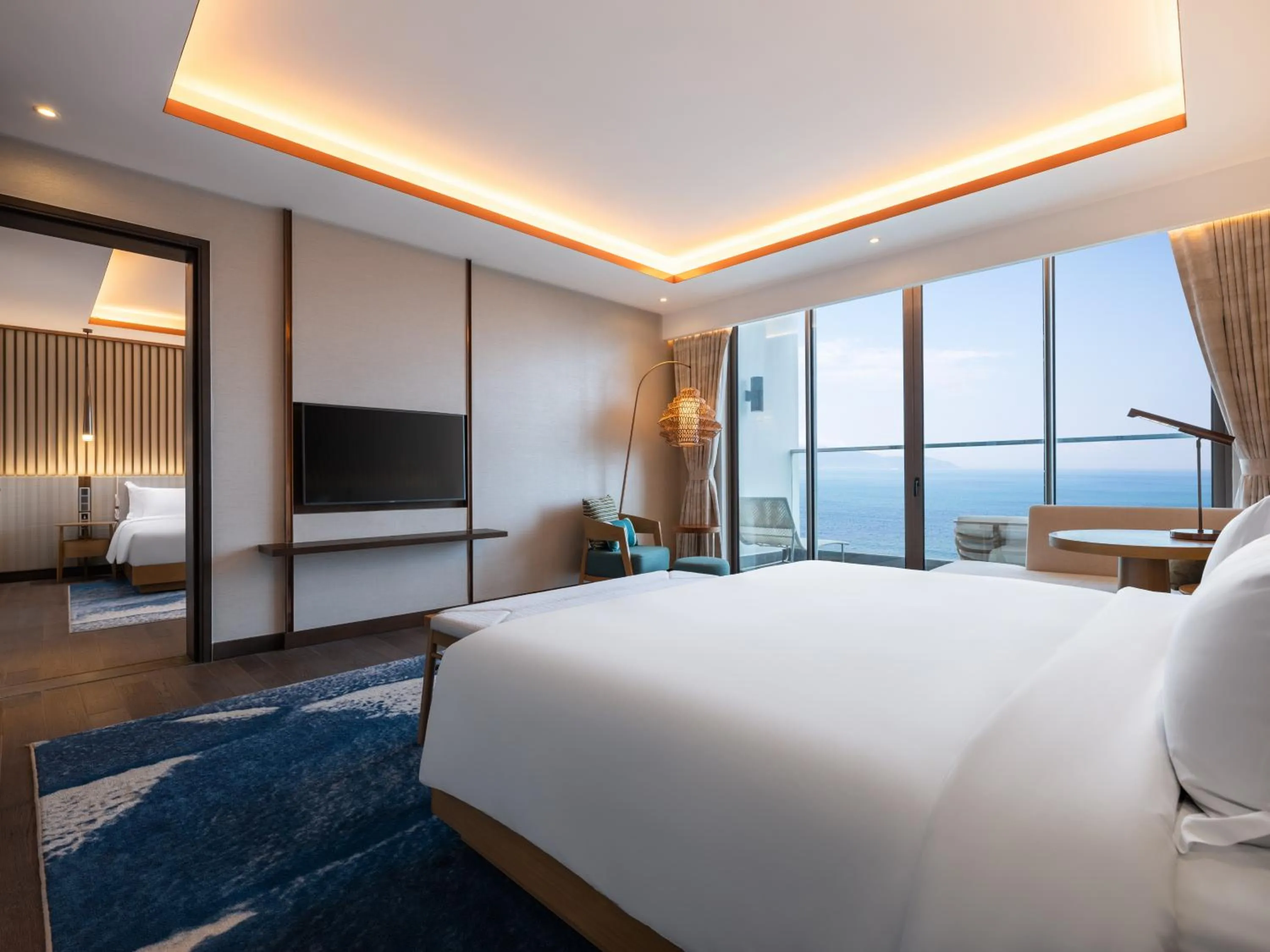 Family Connecting Room with Sea View in Radisson Blu Resort Cam Ranh