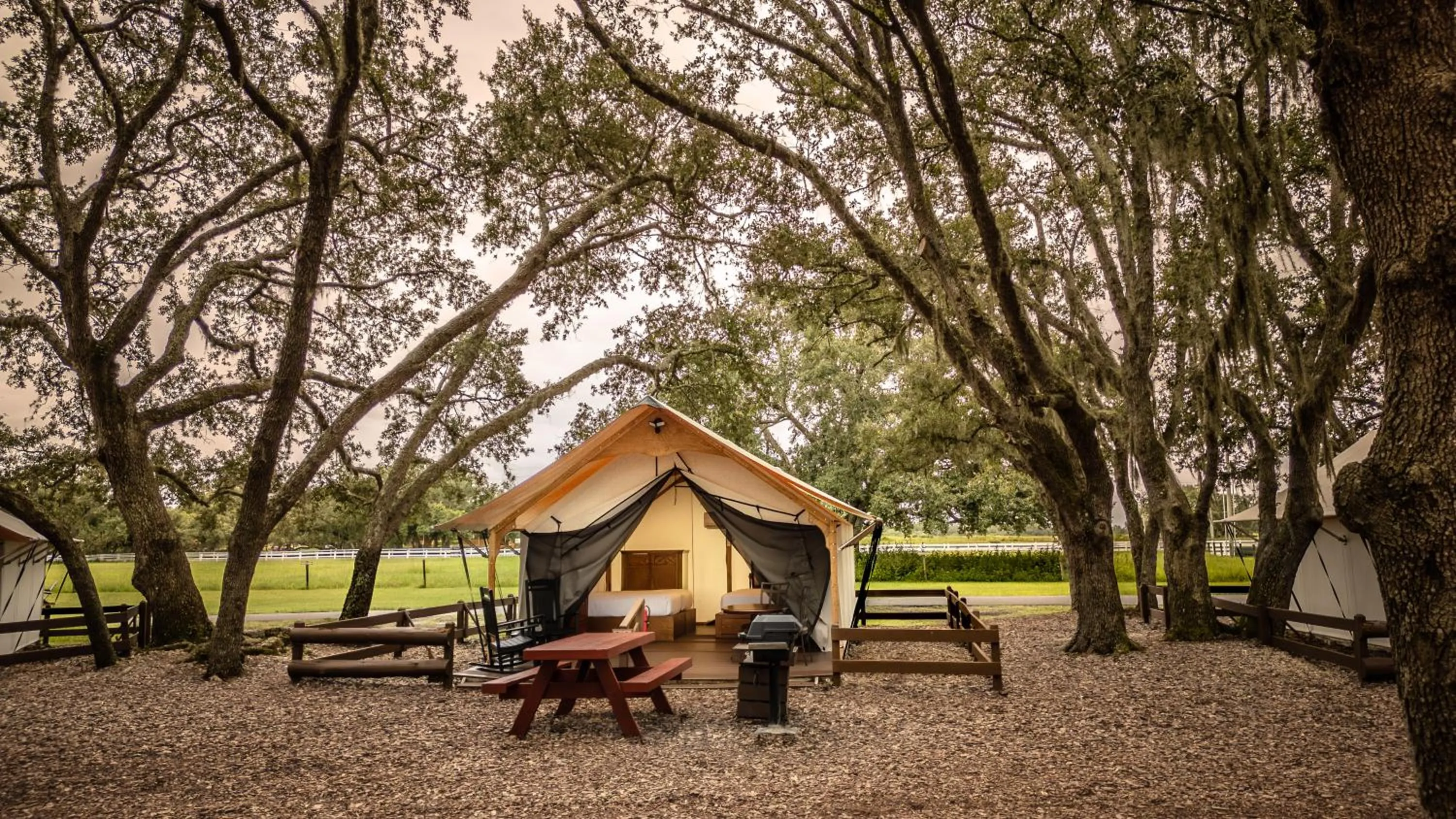 Glamping in Westgate River Ranch Resort & Rodeo