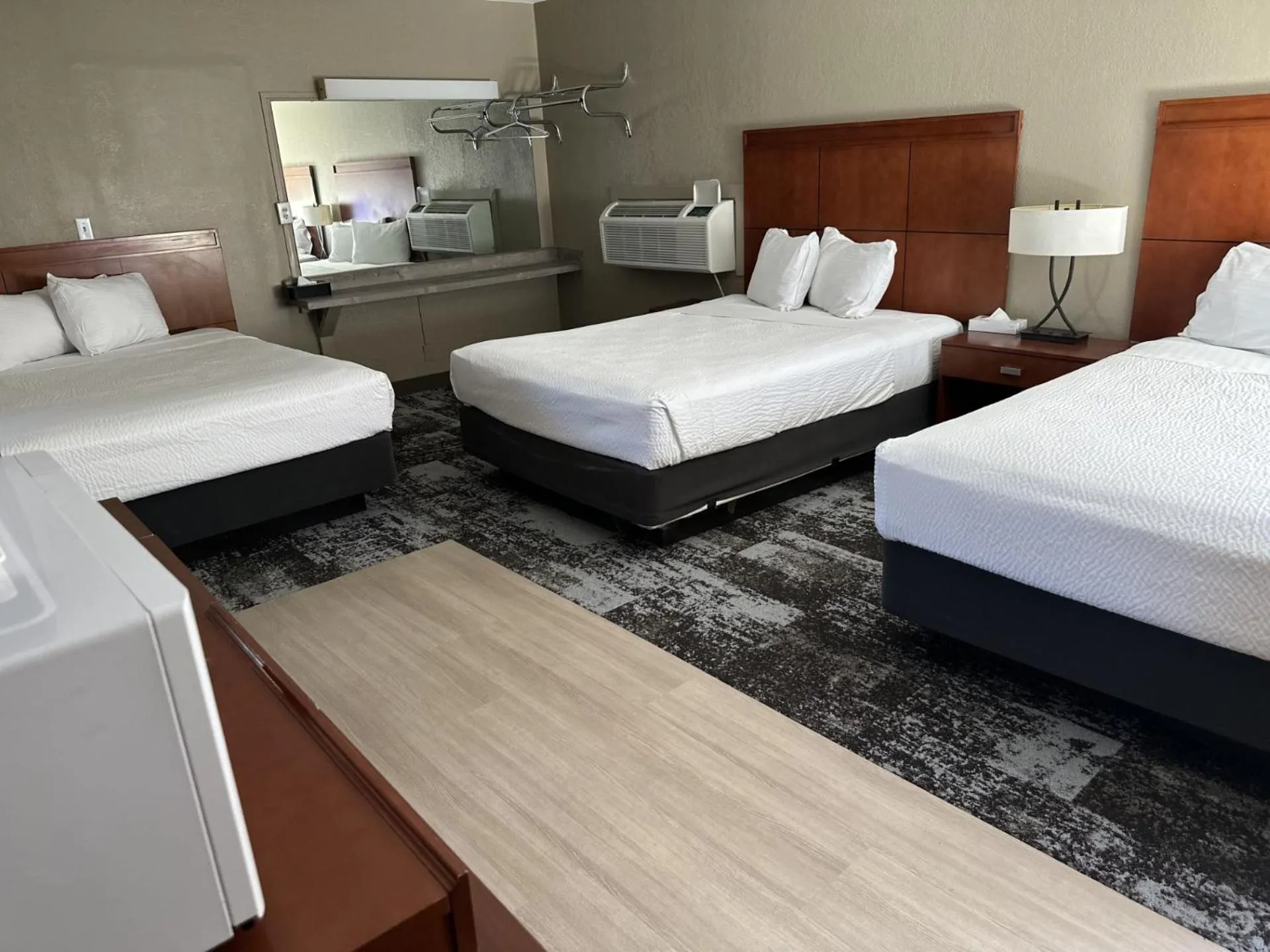 Studio Suite with Three Queen Beds - Non-Smoking in Travelodge by Wyndham Parker