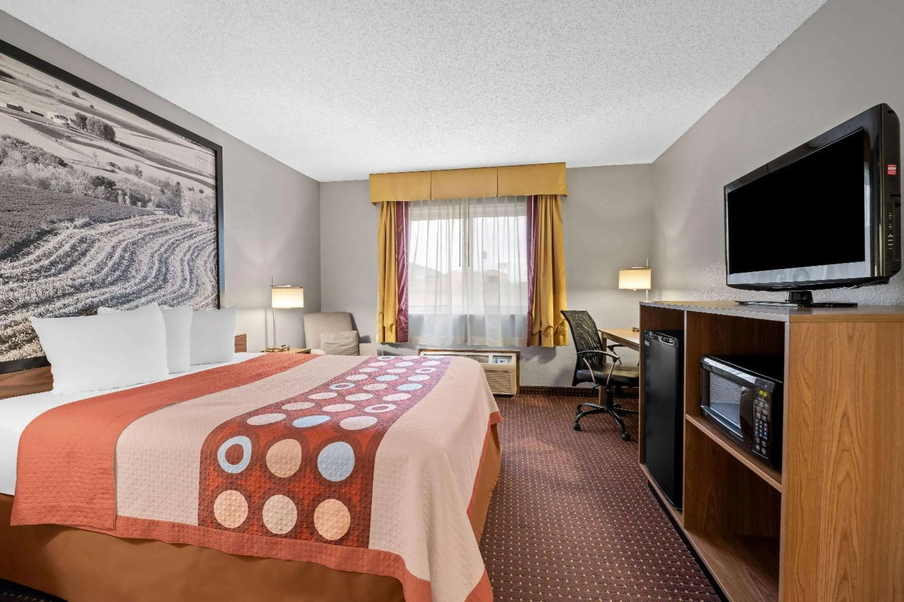 Queen Room - Non-Smoking in Super 8 by Wyndham Waverly