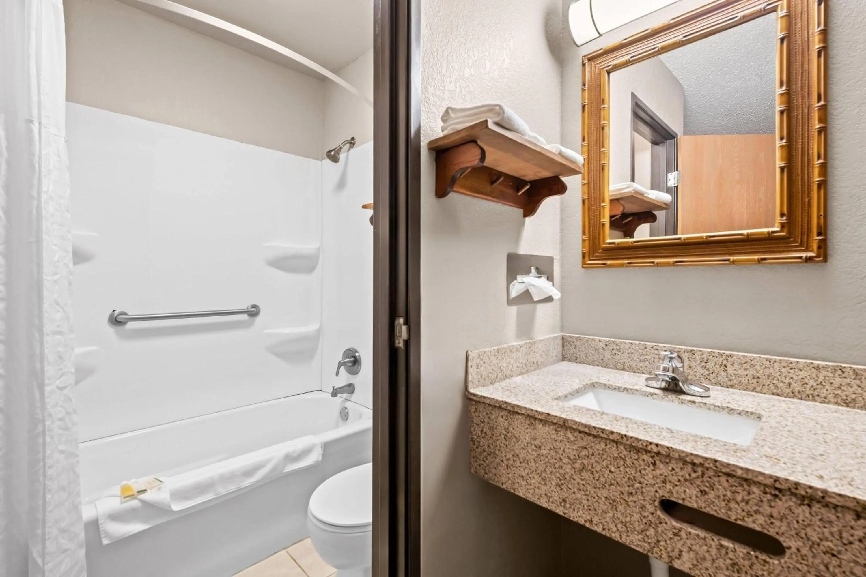 Queen Room with Two Queen Beds - Non-Smoking in Super 8 by Wyndham Blue Earth