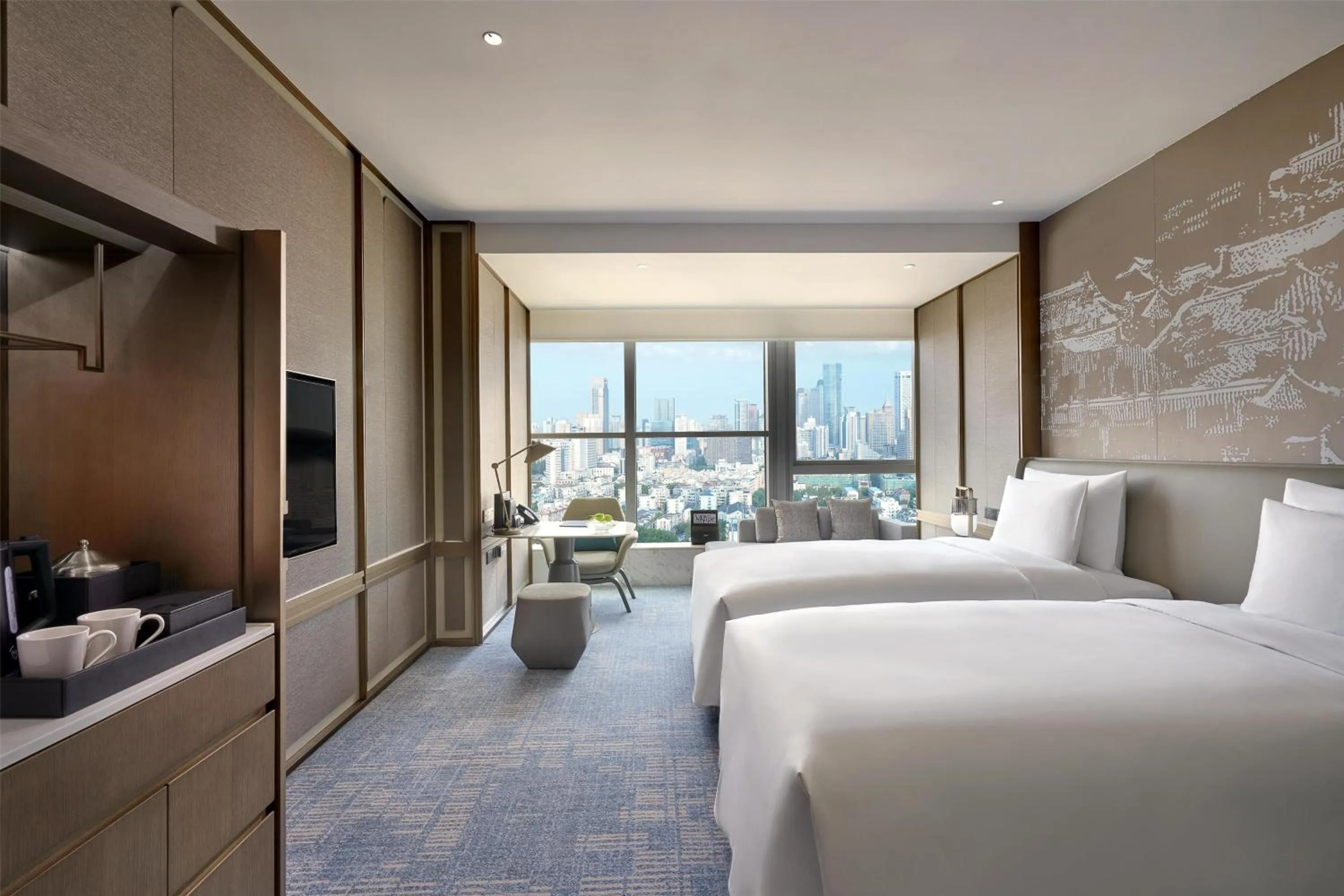 Deluxe Twin Room - single occupancy in Kempinski Hotel Nanjing