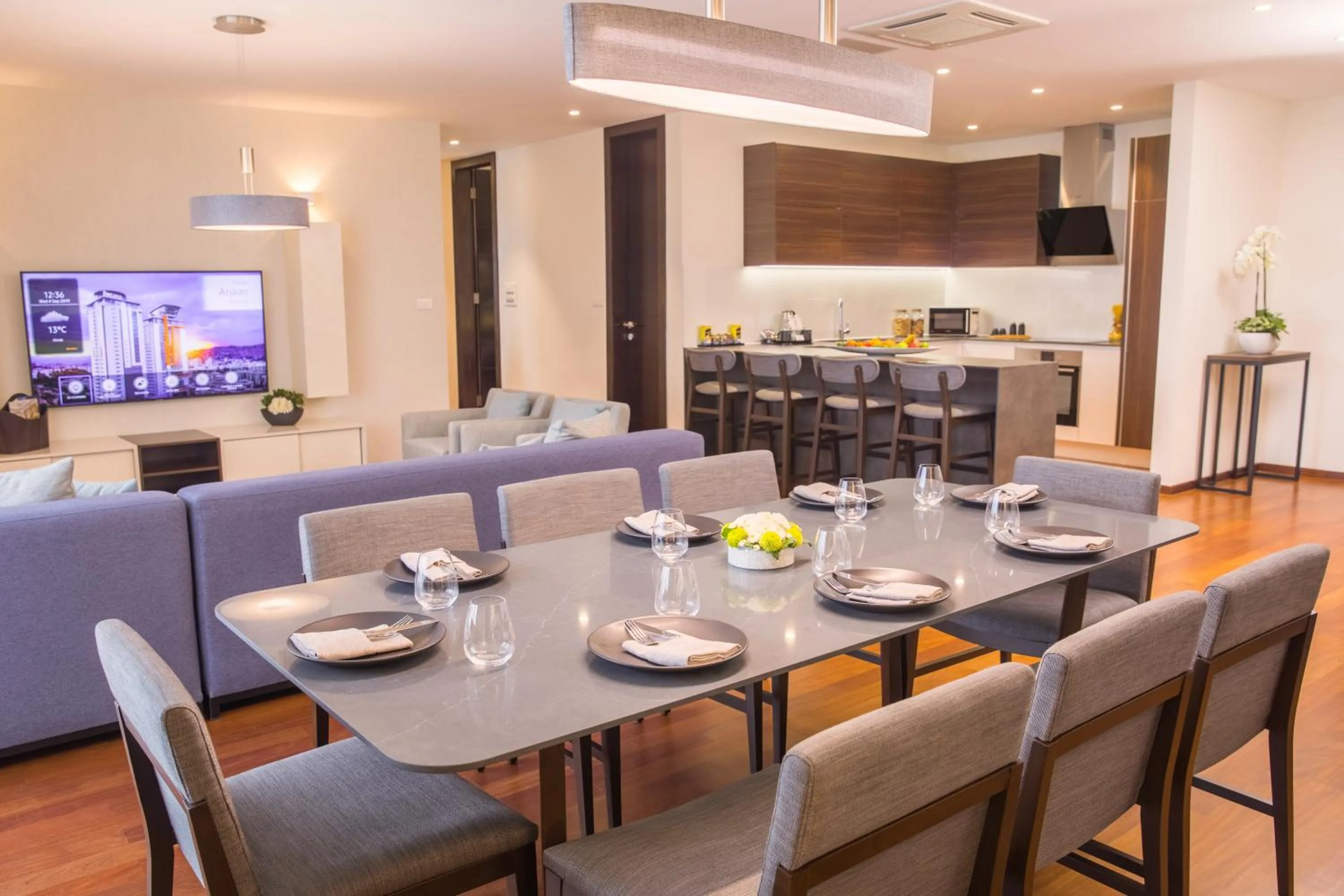 Spacious Two Bedroom Apartment with Balcony in Bosmal Arjaan by Rotana