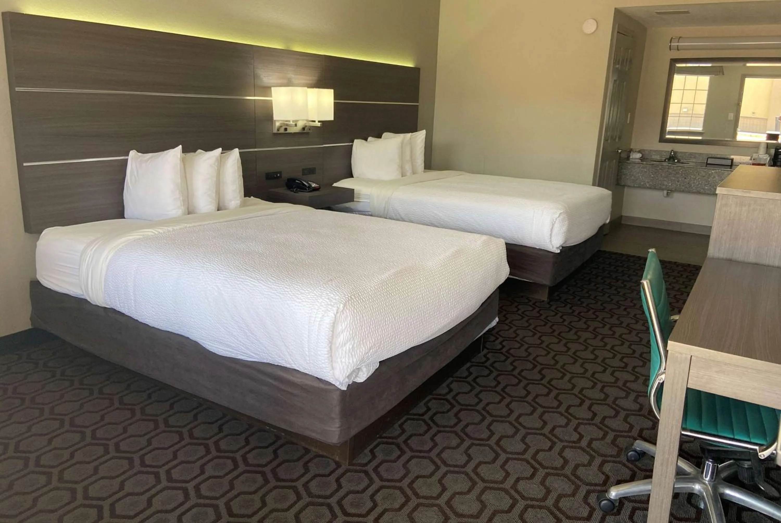 Queen Room with Two Queen Beds - Non-Smoking in Days Inn by Wyndham Wagoner