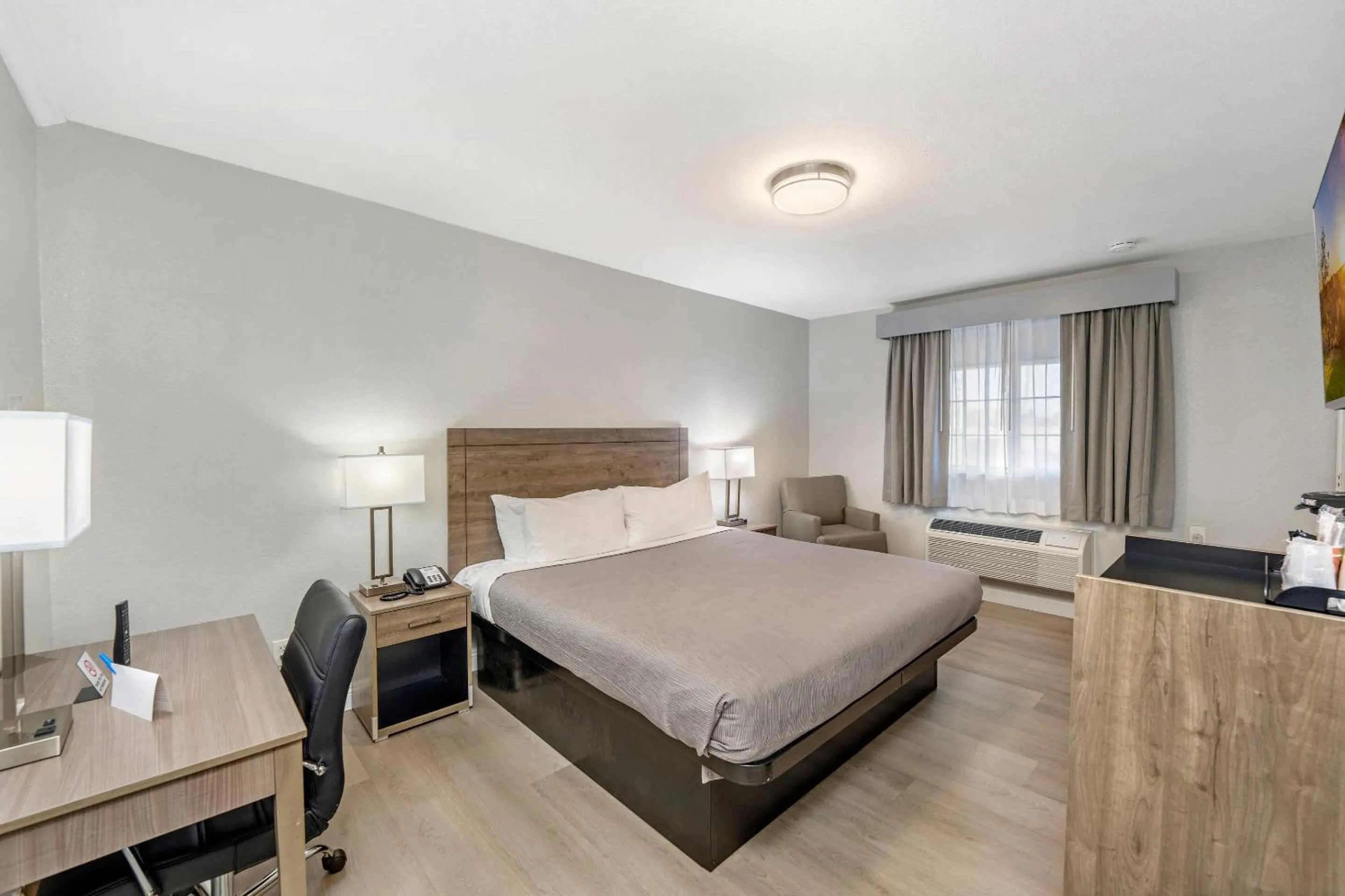 Standard King Room - Non-Smoking  in Rodeway Inn Stockton Highway 99